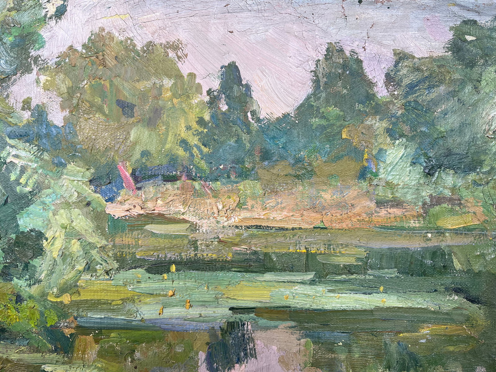 Oil painting Quiet backwater Kogan-Shatz - 5