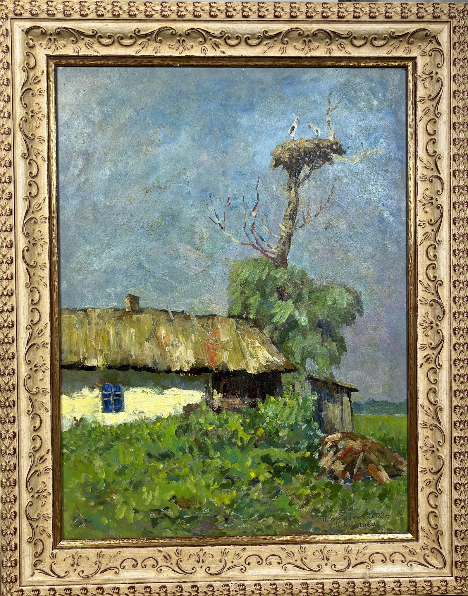 Oil painting An old house Bredyuk P. - 3
