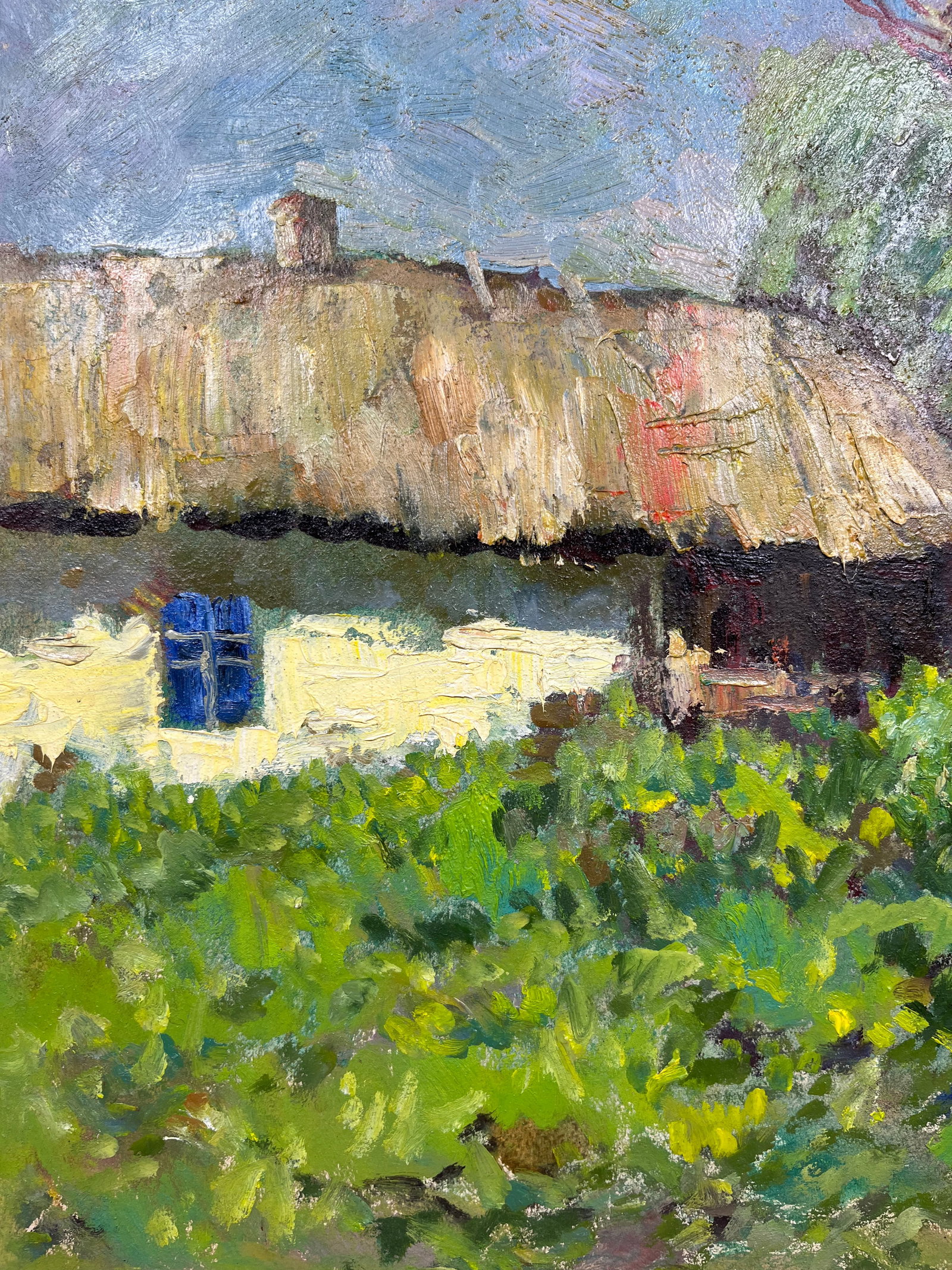 Oil painting An old house Bredyuk P. - 8