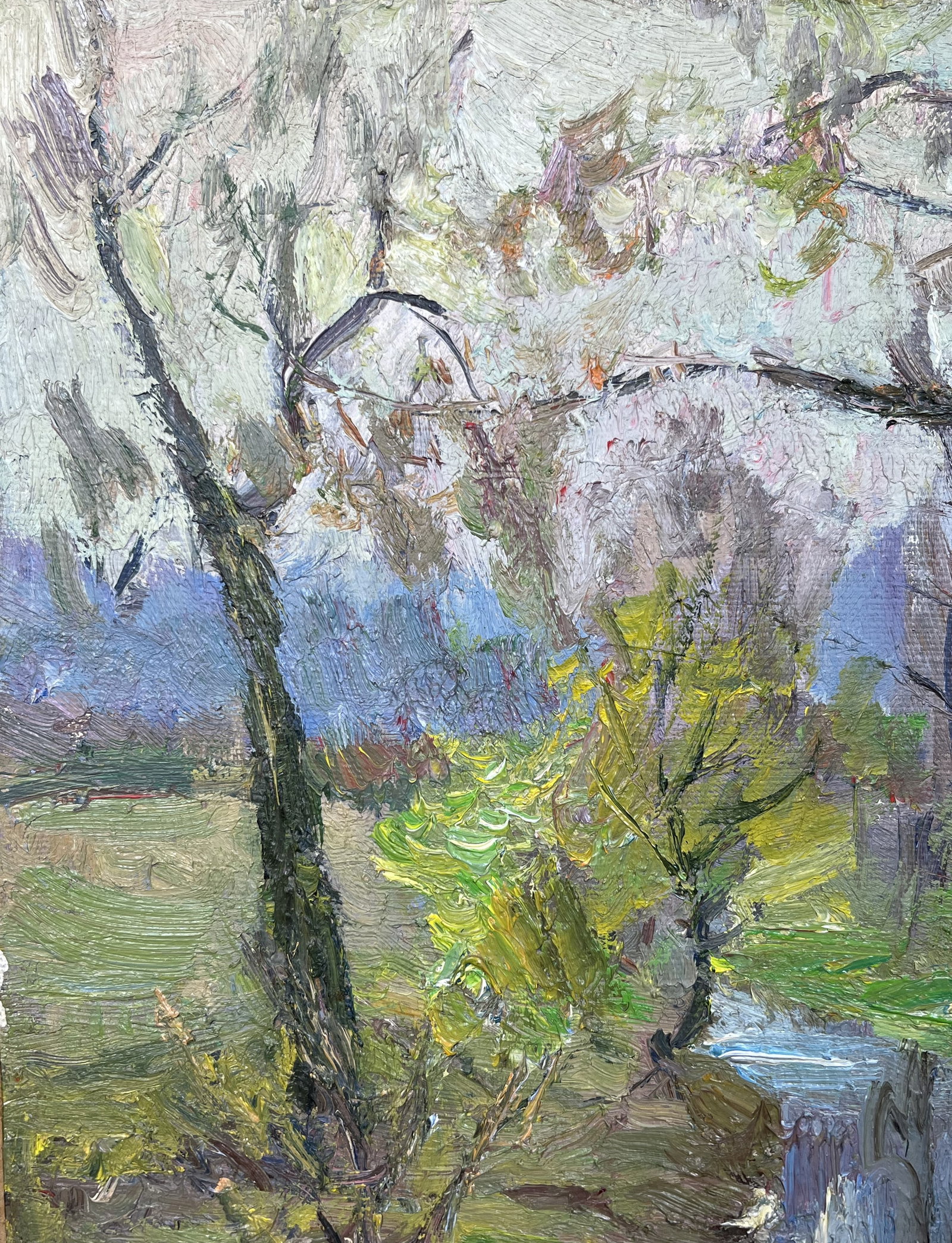 Oil painting After the rain Kogan-Shatz - 3