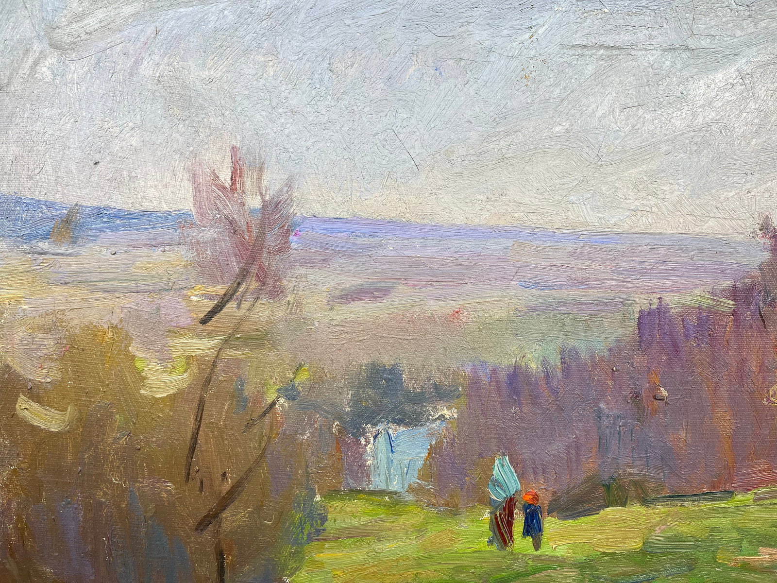 Oil painting Road to home Kogan-Shatz - 4