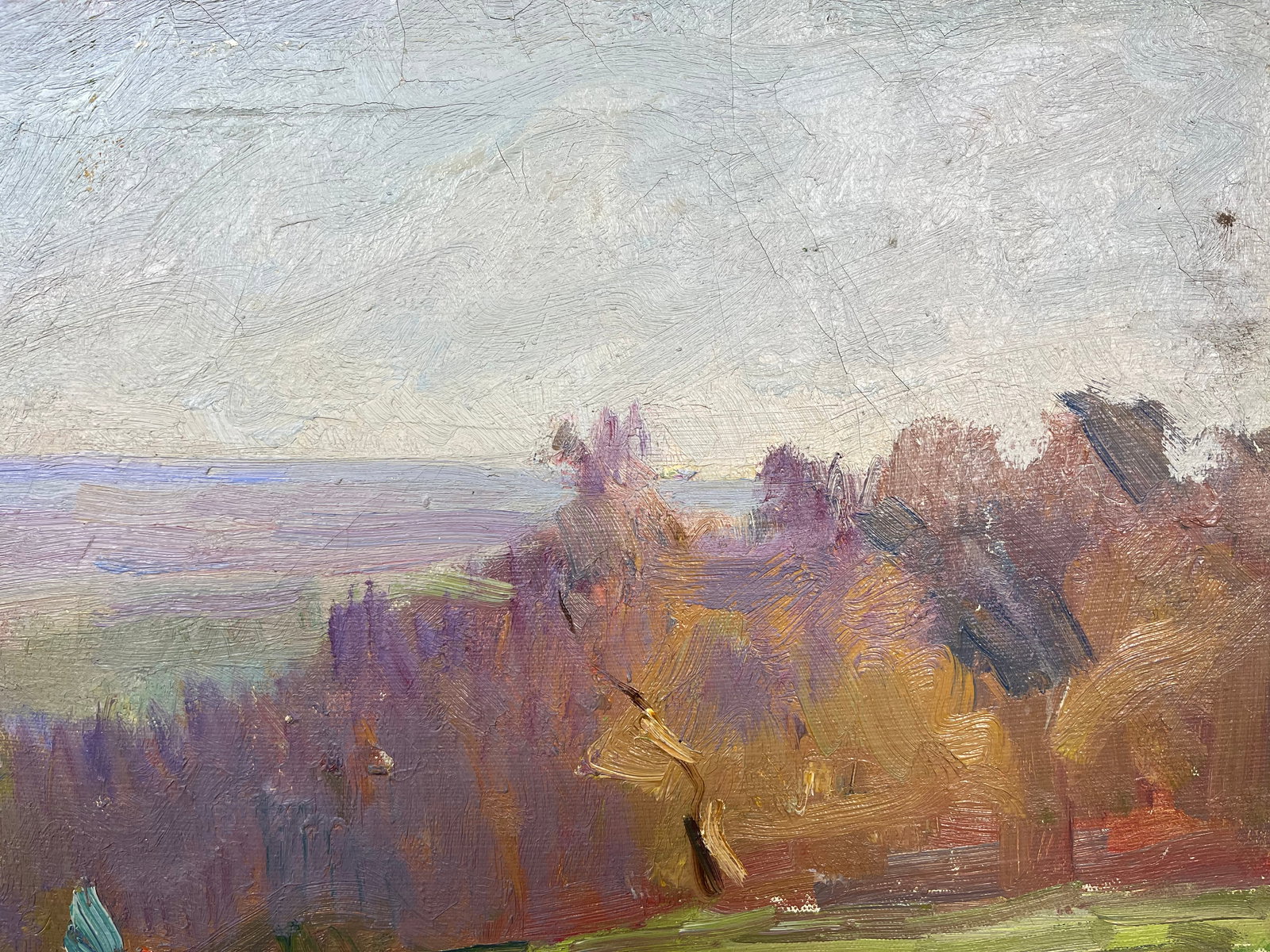 Oil painting Road to home Kogan-Shatz - 5