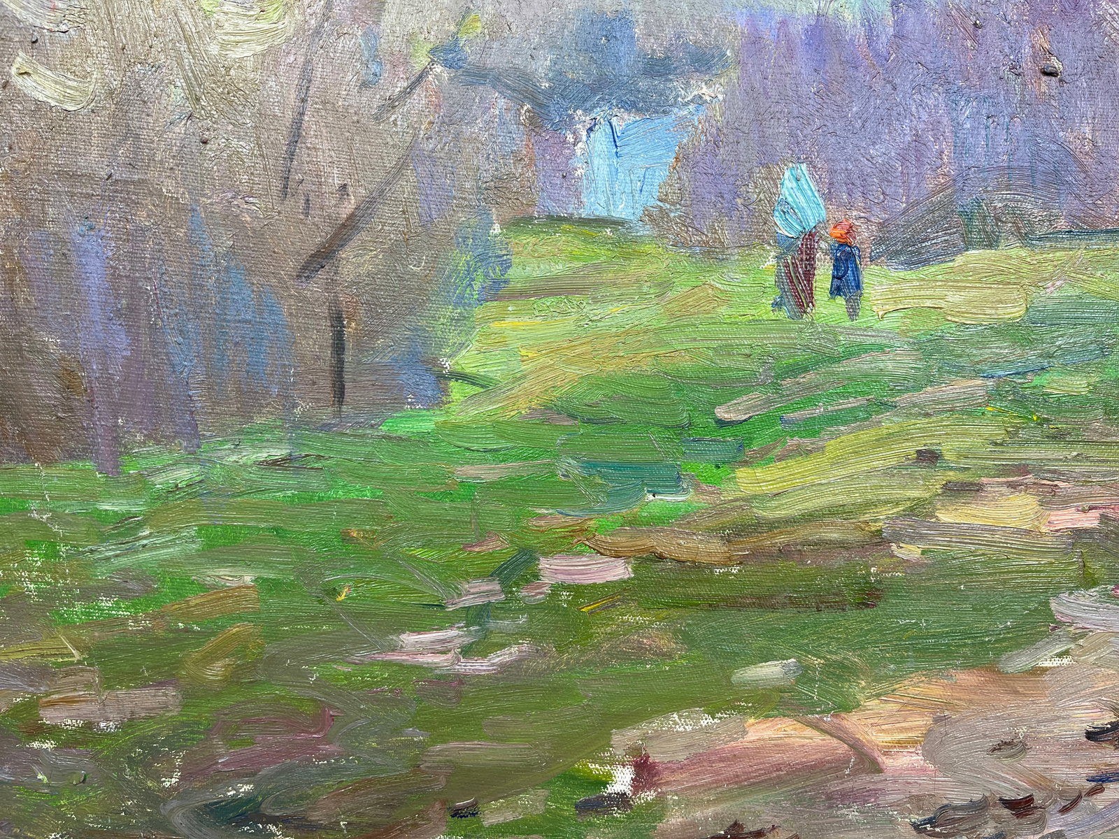 Oil painting Road to home Kogan-Shatz - 6