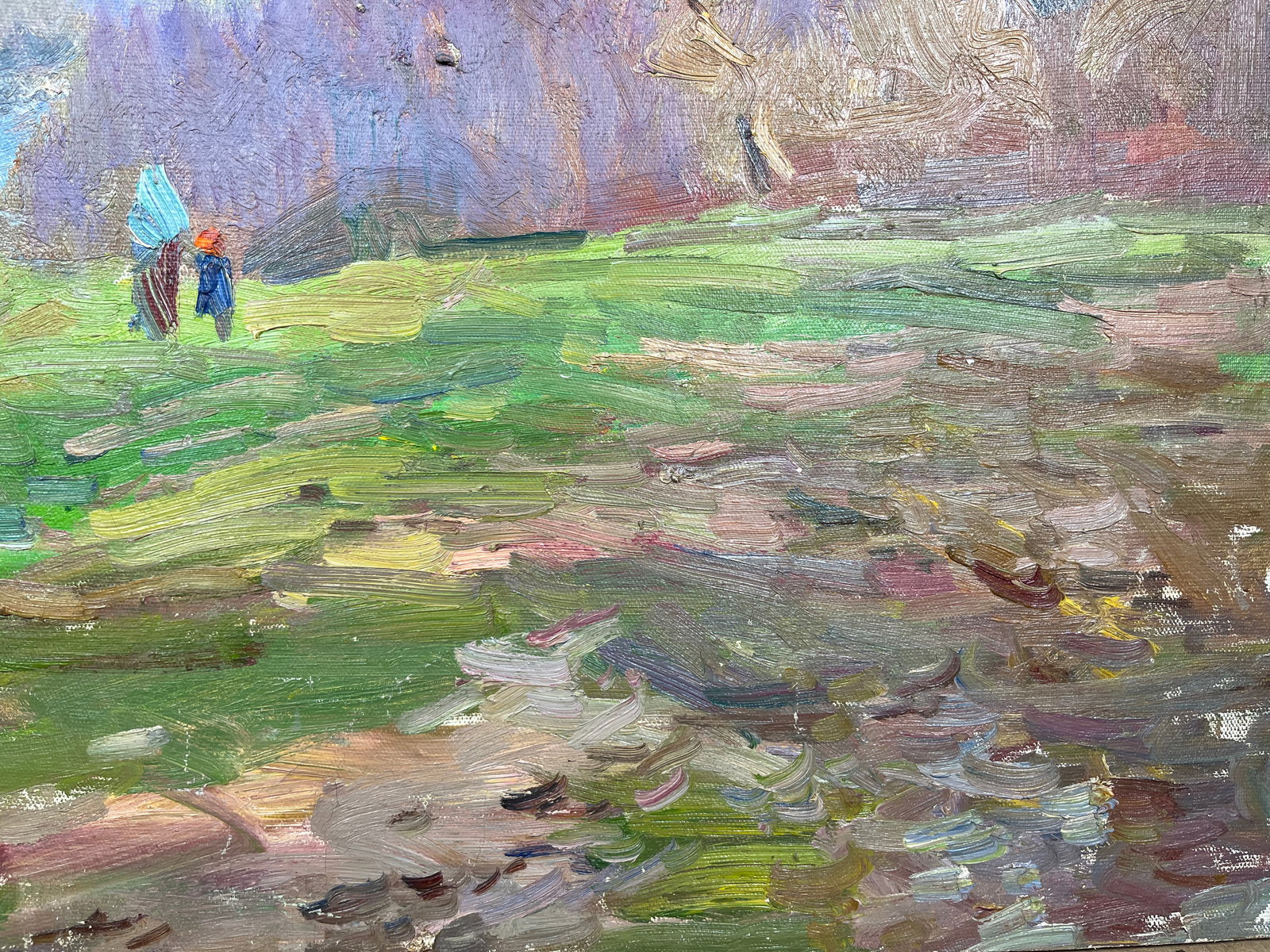 Oil painting Road to home Kogan-Shatz - 7