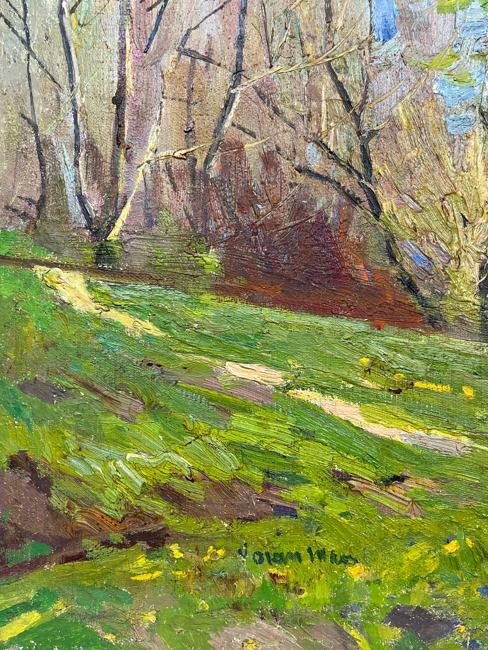 Oil painting Beginning of autumn Kogan-Shatz - 5