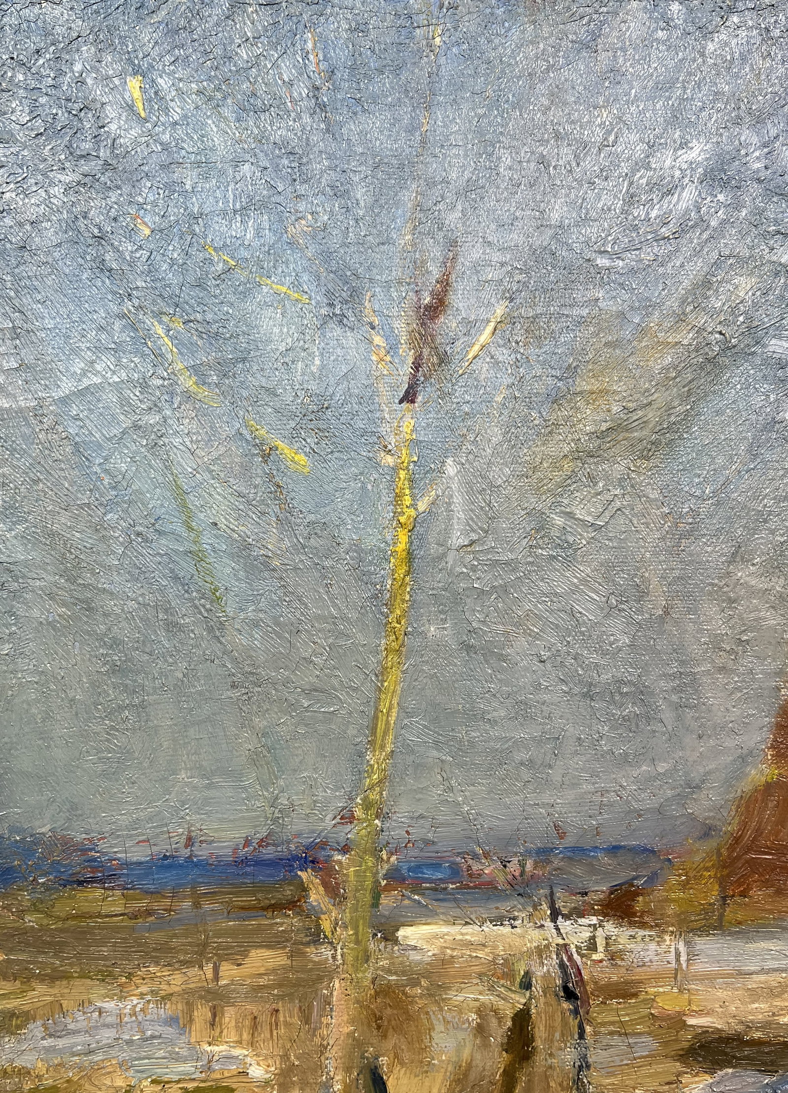 Oil painting Spring sketch Kogan-Shatz - 4