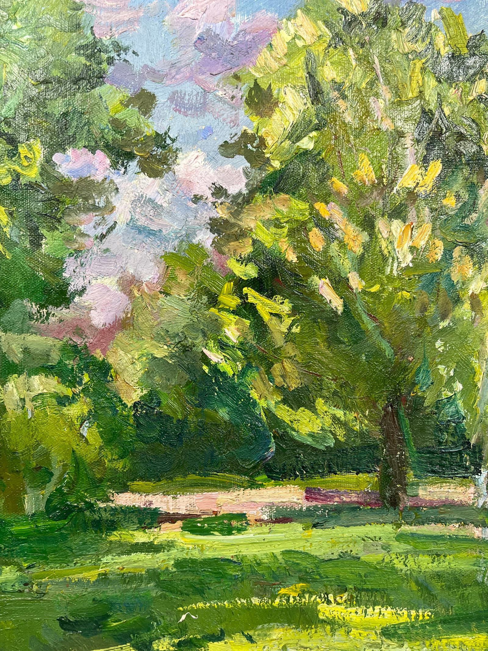 Oil painting Forest Glade Kogan-Shatz - 8