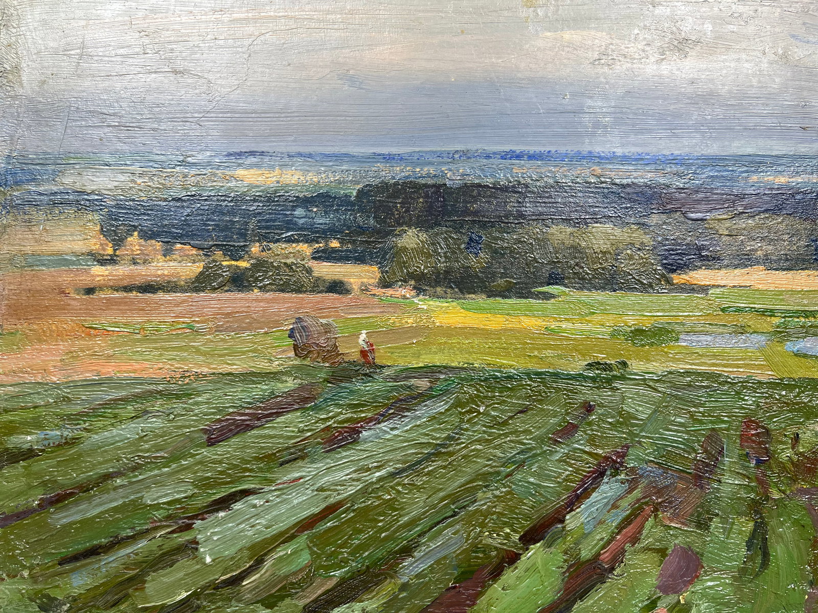 Oil painting Summer in Sednev Strelov A. - 9