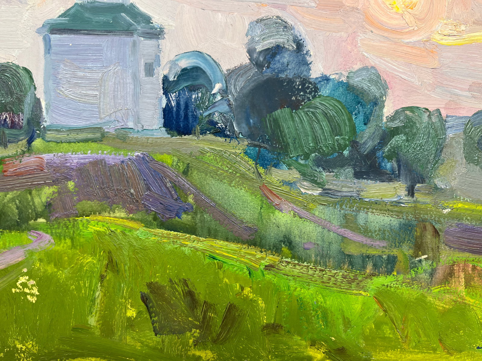 Oil painting Towards sunset Strelov A. - 6
