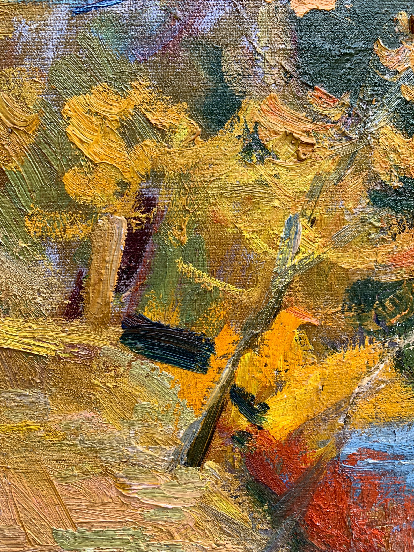Oil painting strong wind Kogan-Shatz - 10