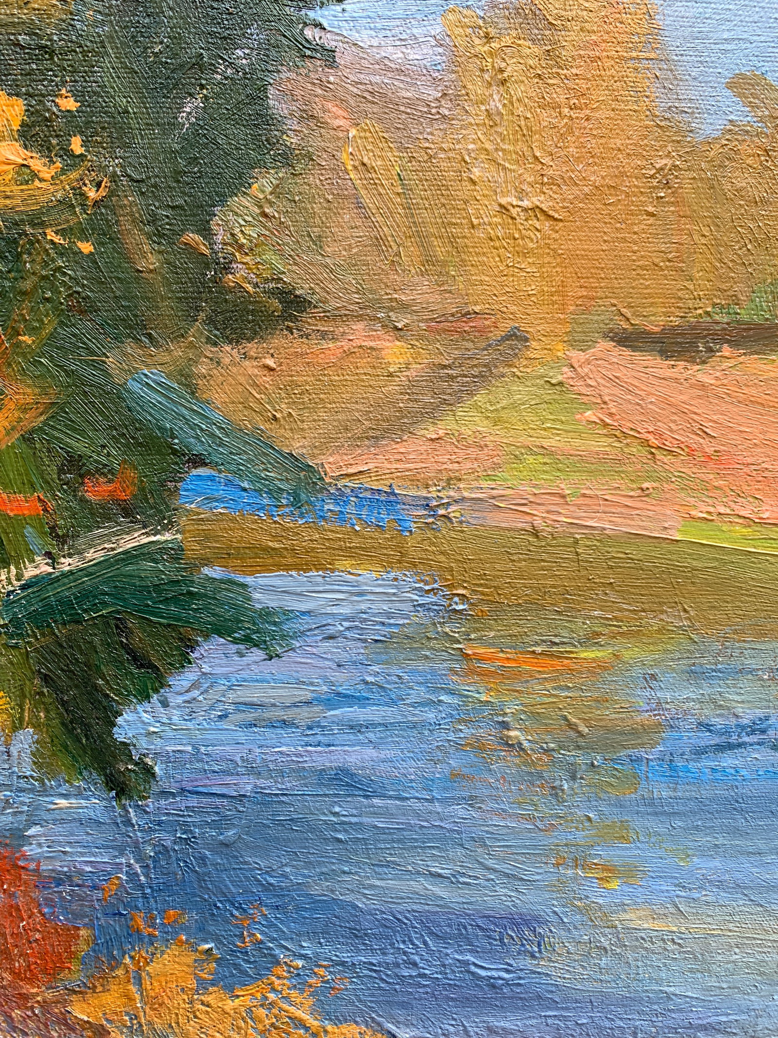 Oil painting strong wind Kogan-Shatz - 11