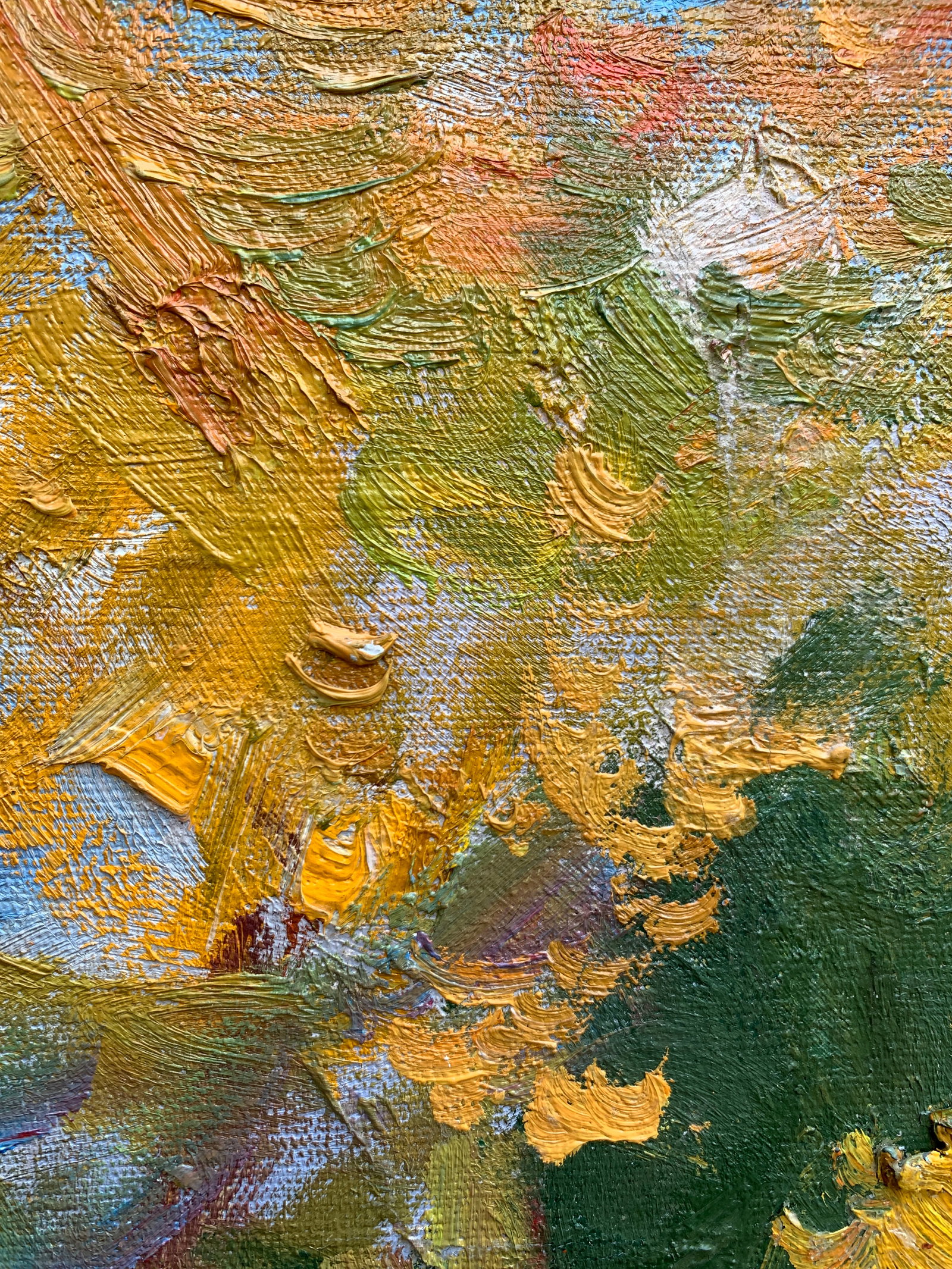 Oil painting strong wind Kogan-Shatz - 5