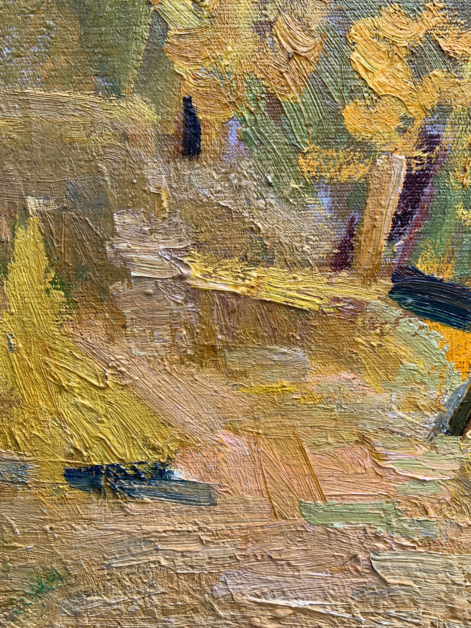 Oil painting strong wind Kogan-Shatz - 9