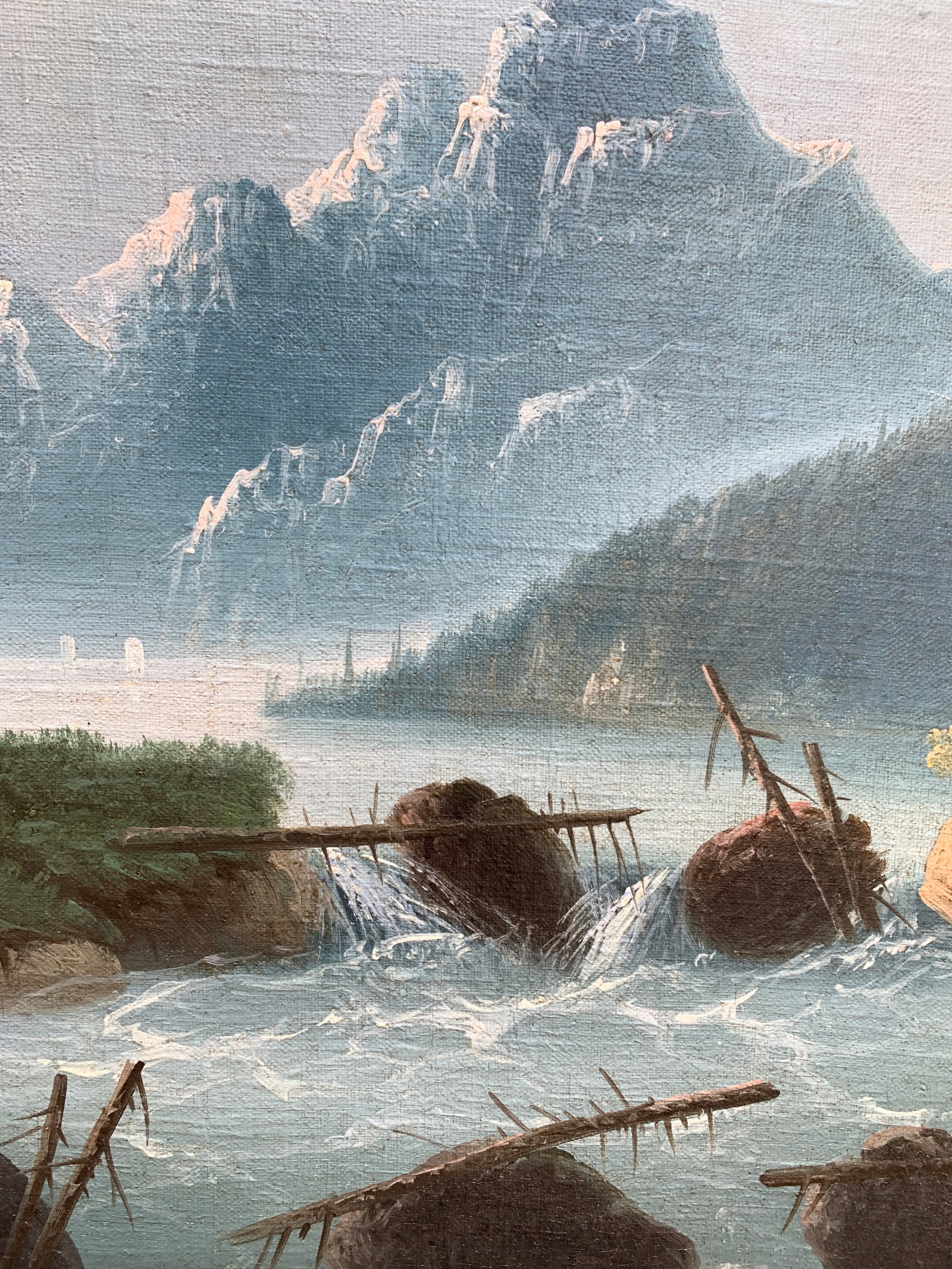 Oil painting A quiet dawn Prokuda - 10