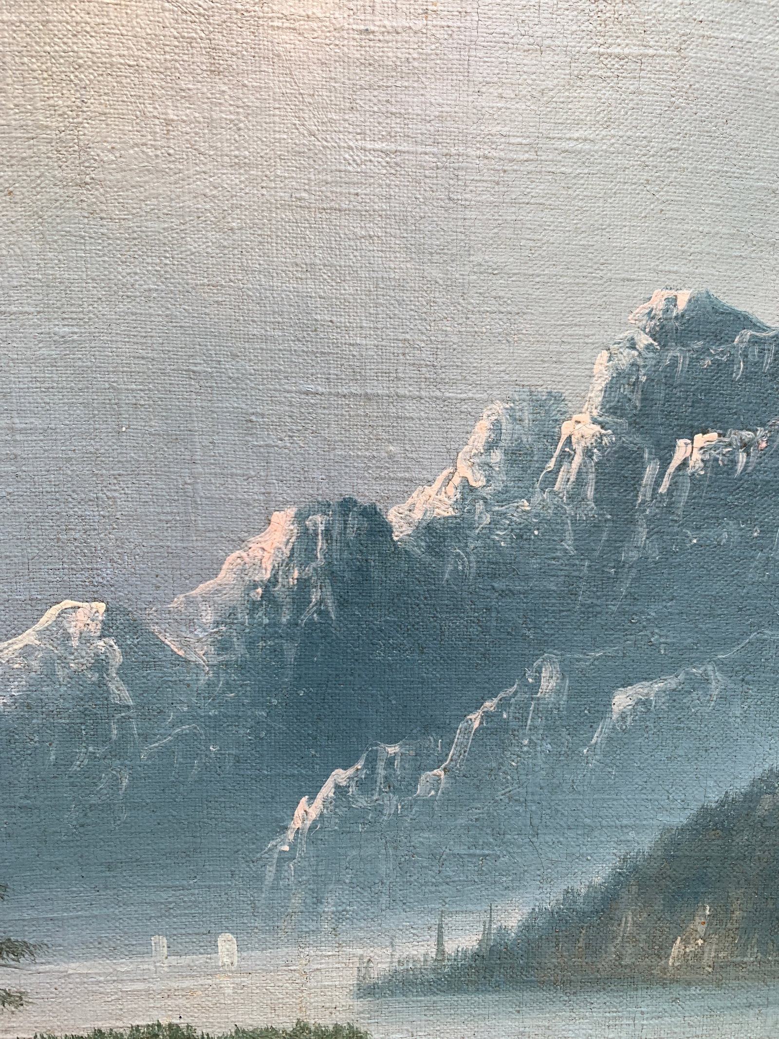Oil painting A quiet dawn Prokuda - 9