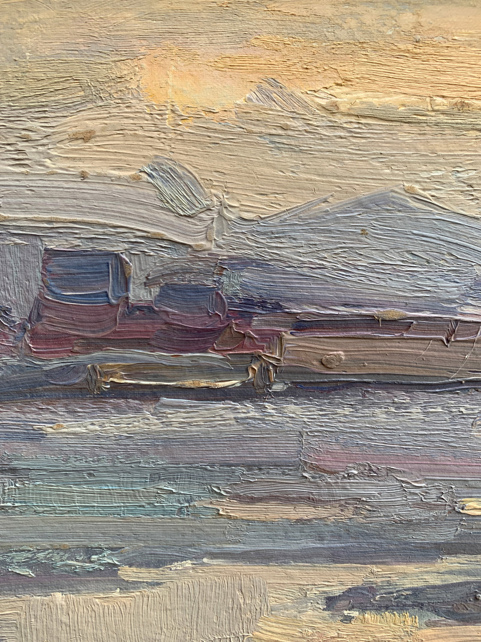 Oil painting sea foam Strelov A. - 4