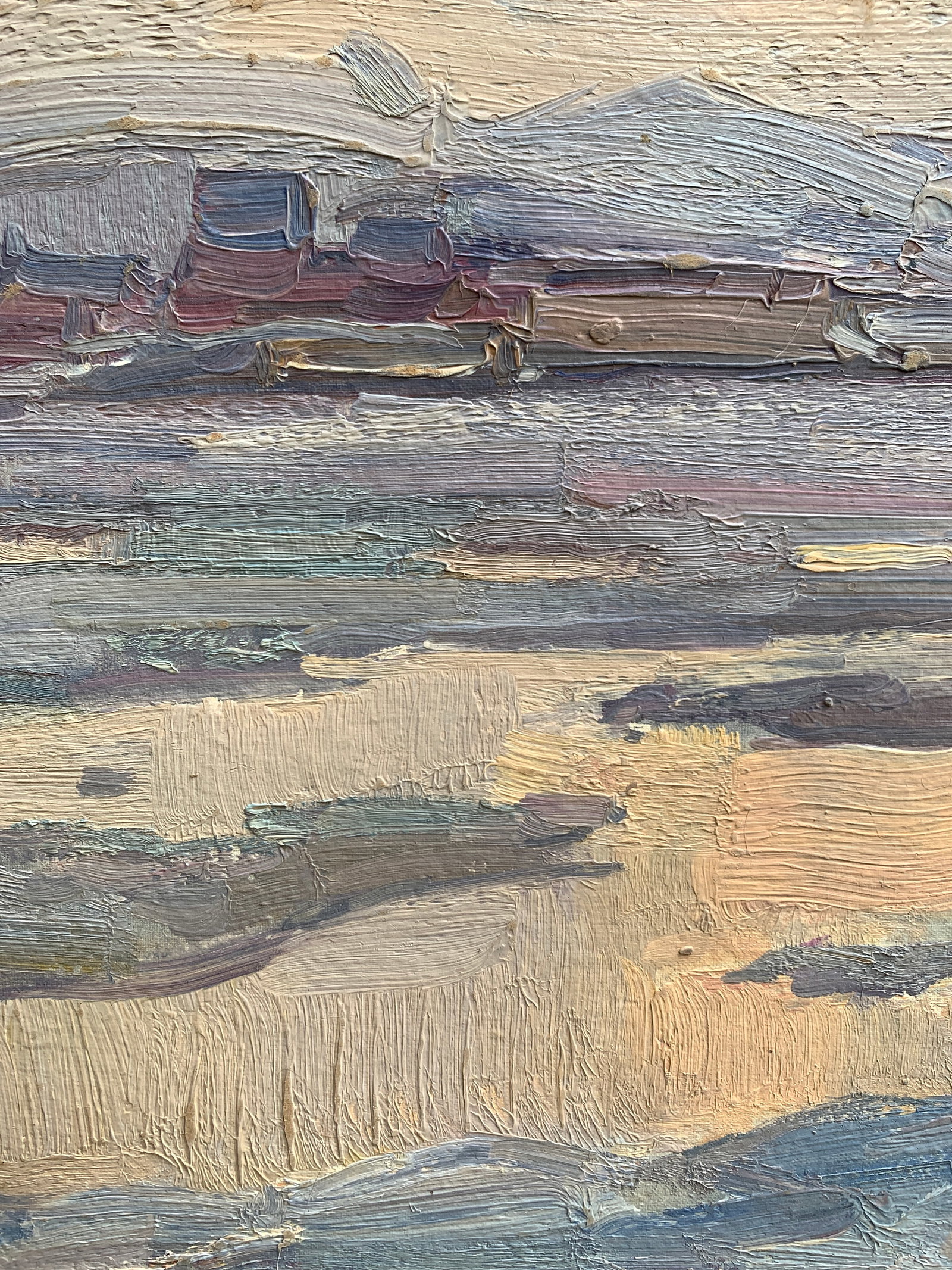 Oil painting sea foam Strelov A. - 5