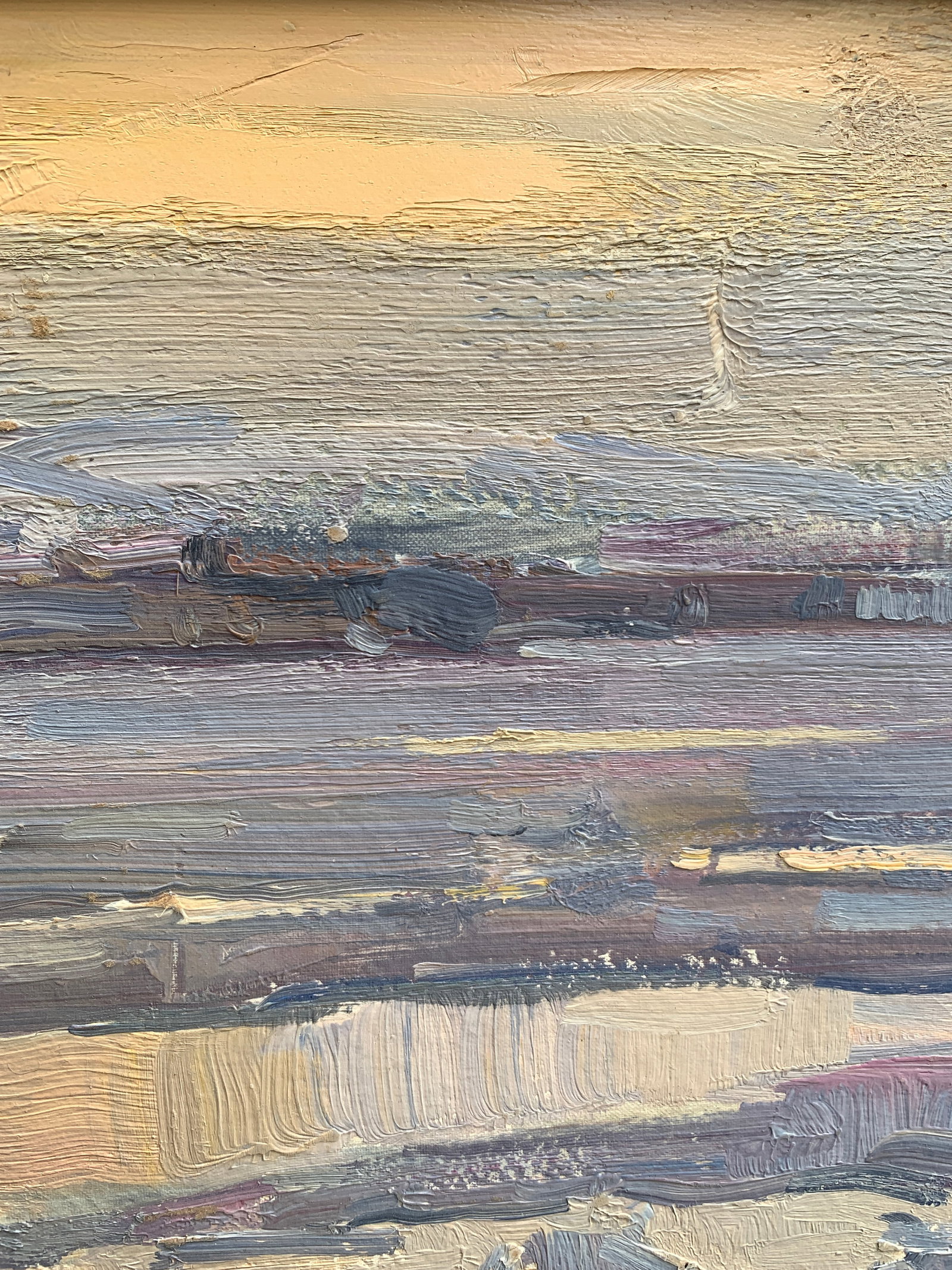 Oil painting sea foam Strelov A. - 8