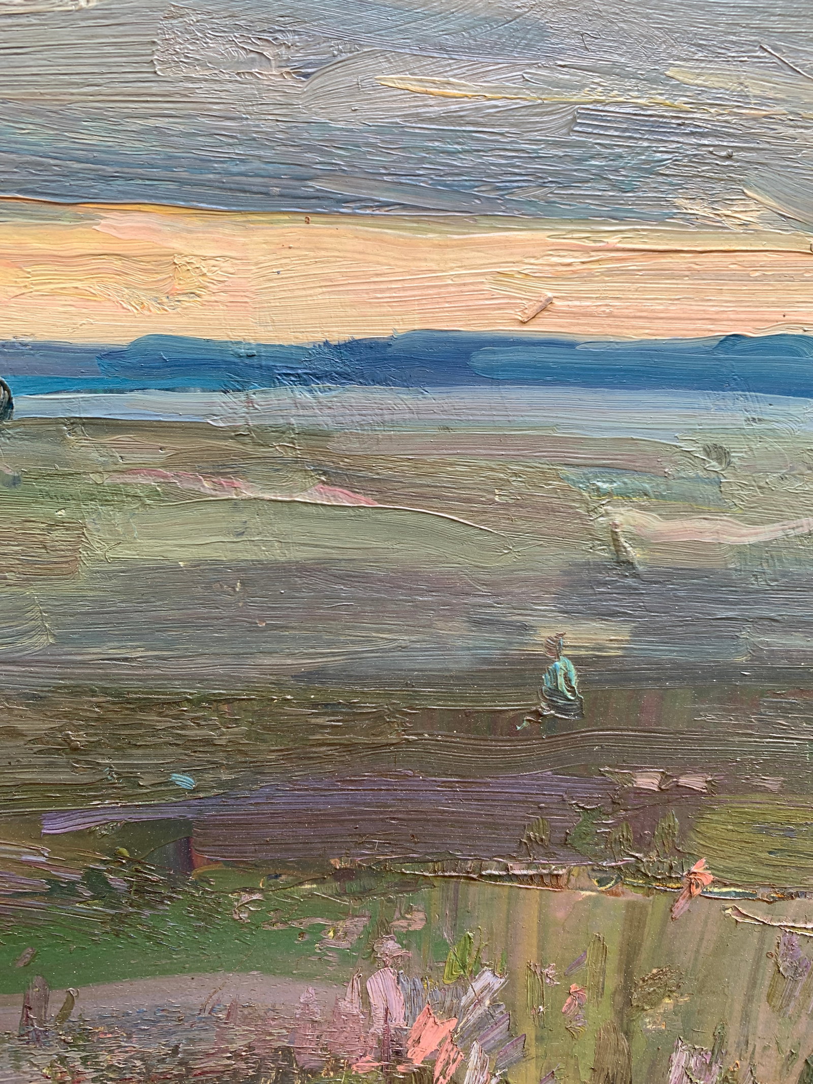 Oil painting Meadow Strelov A. - 8