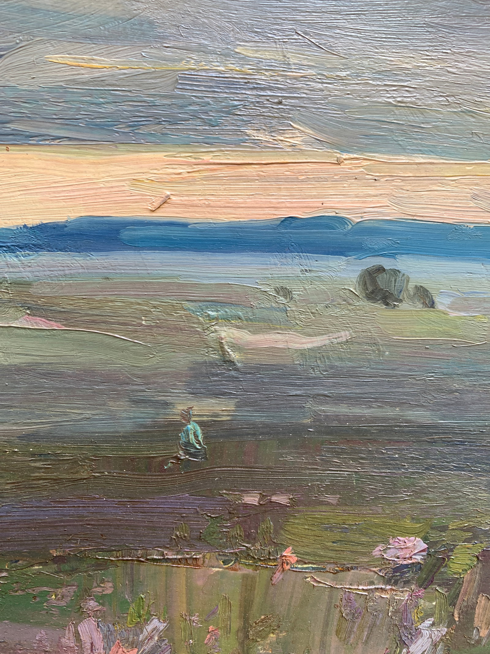 Oil painting Meadow Strelov A. - 9