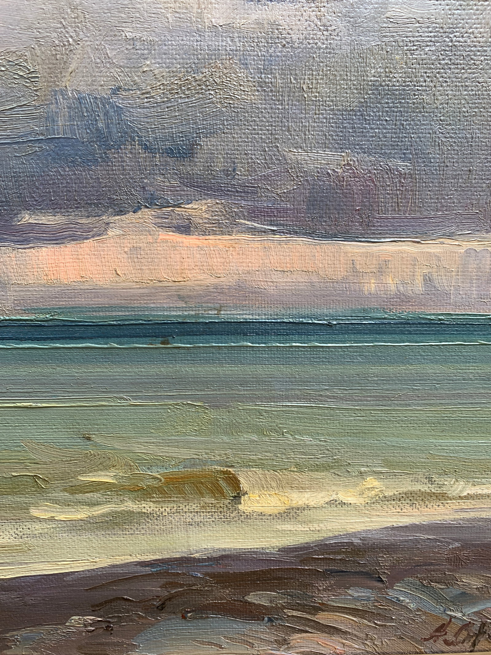 Oil painting Frowned Strelov A. - 10