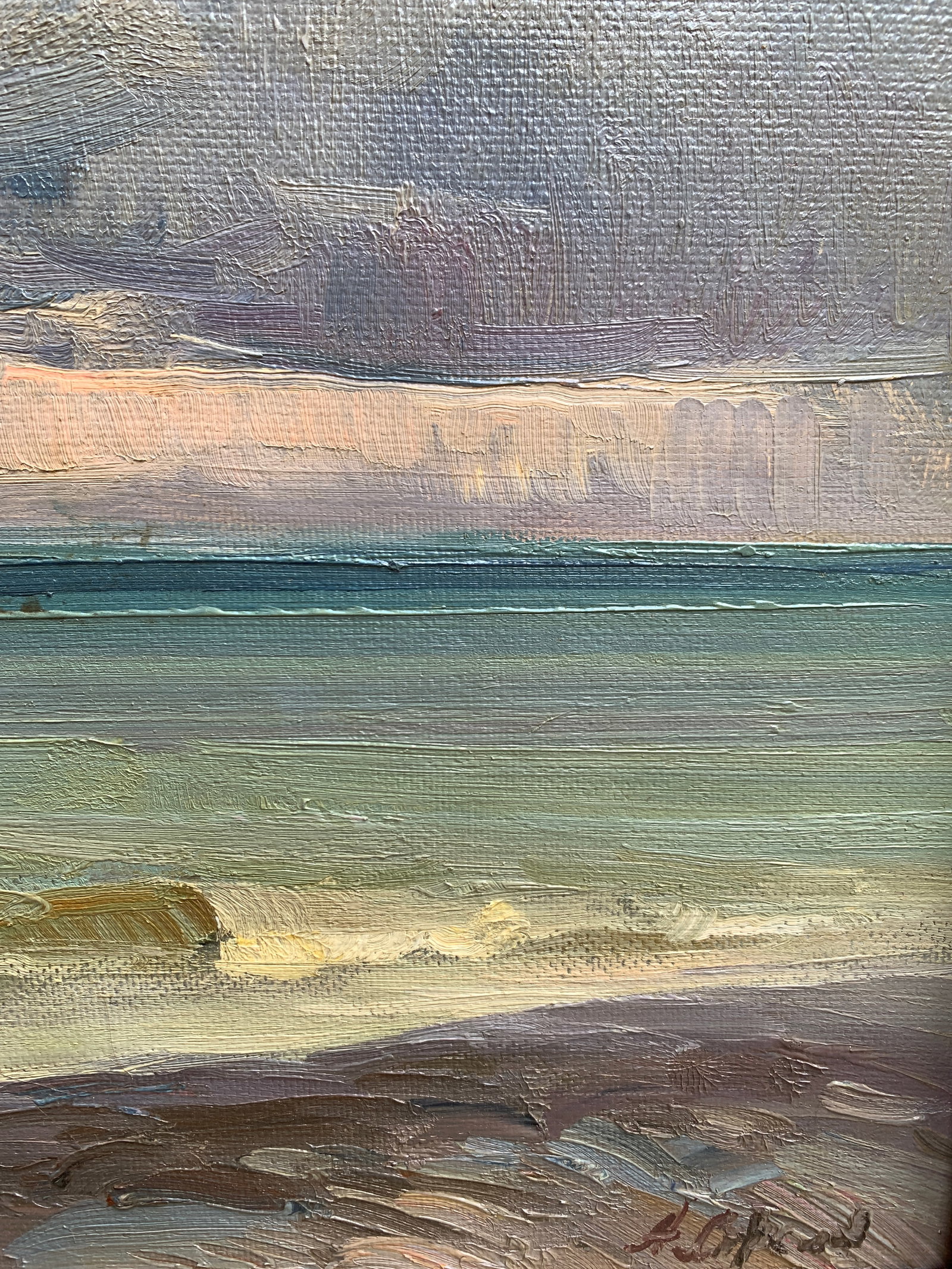 Oil painting Frowned Strelov A. - 11