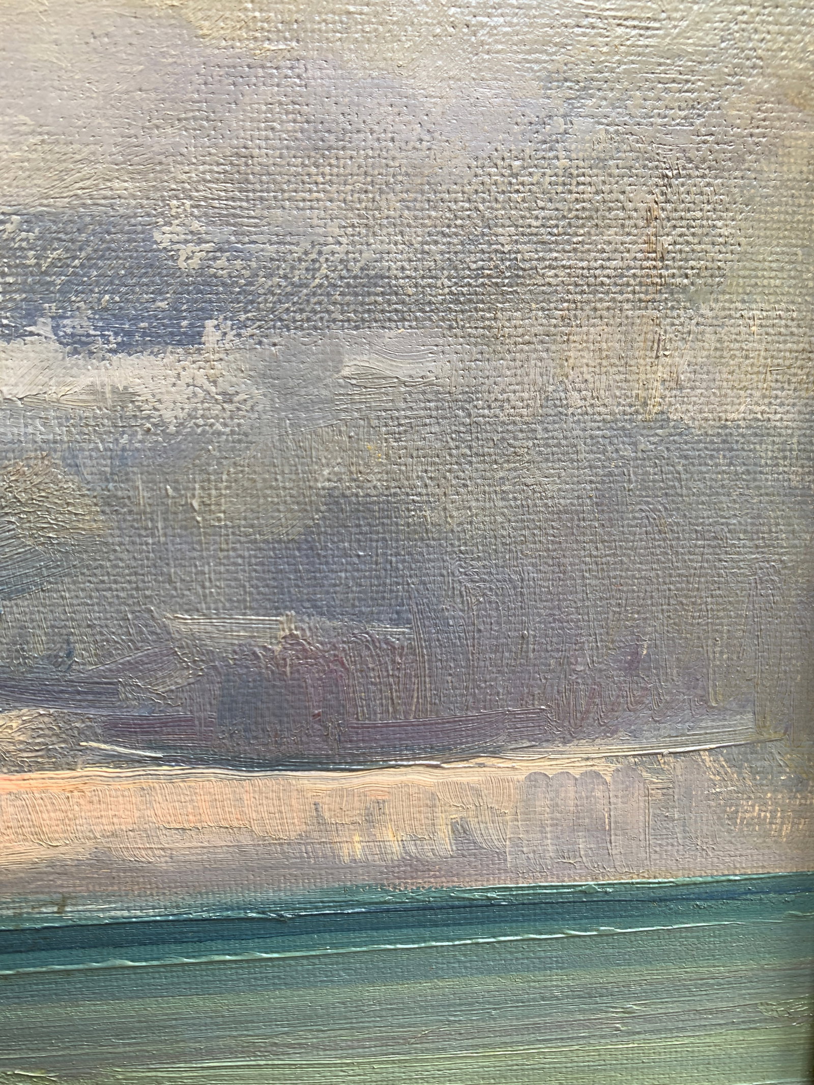 Oil painting Frowned Strelov A. - 9