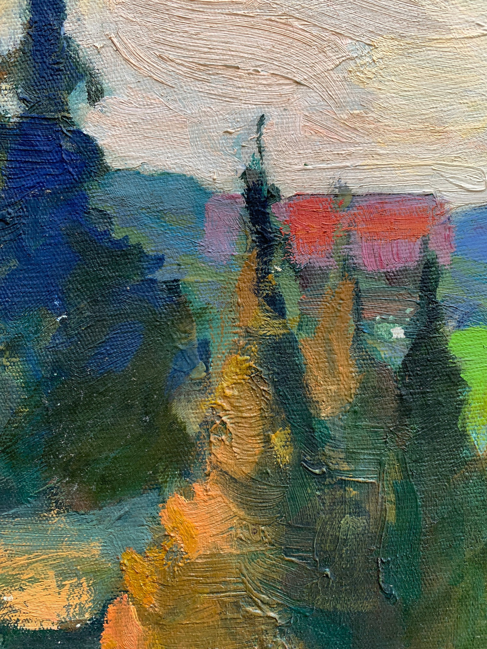 Oil painting Native land Bessaraba - 3