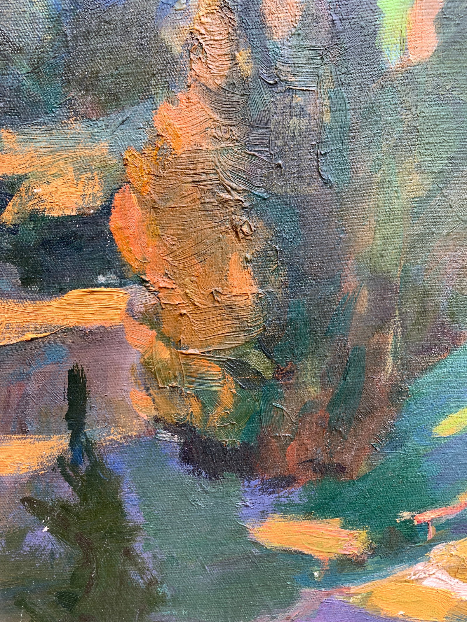 Oil painting Native land Bessaraba - 4