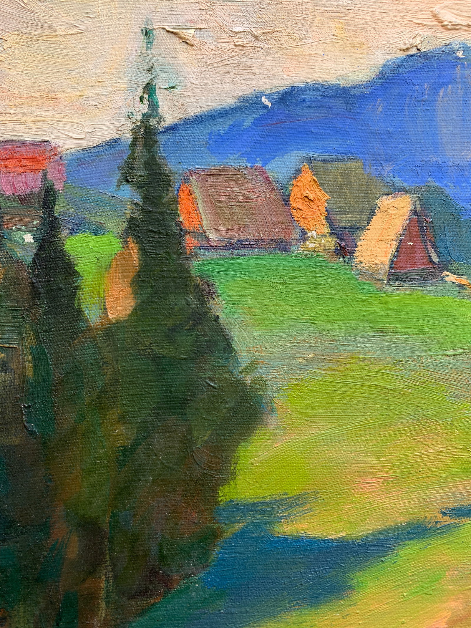 Oil painting Native land Bessaraba - 5