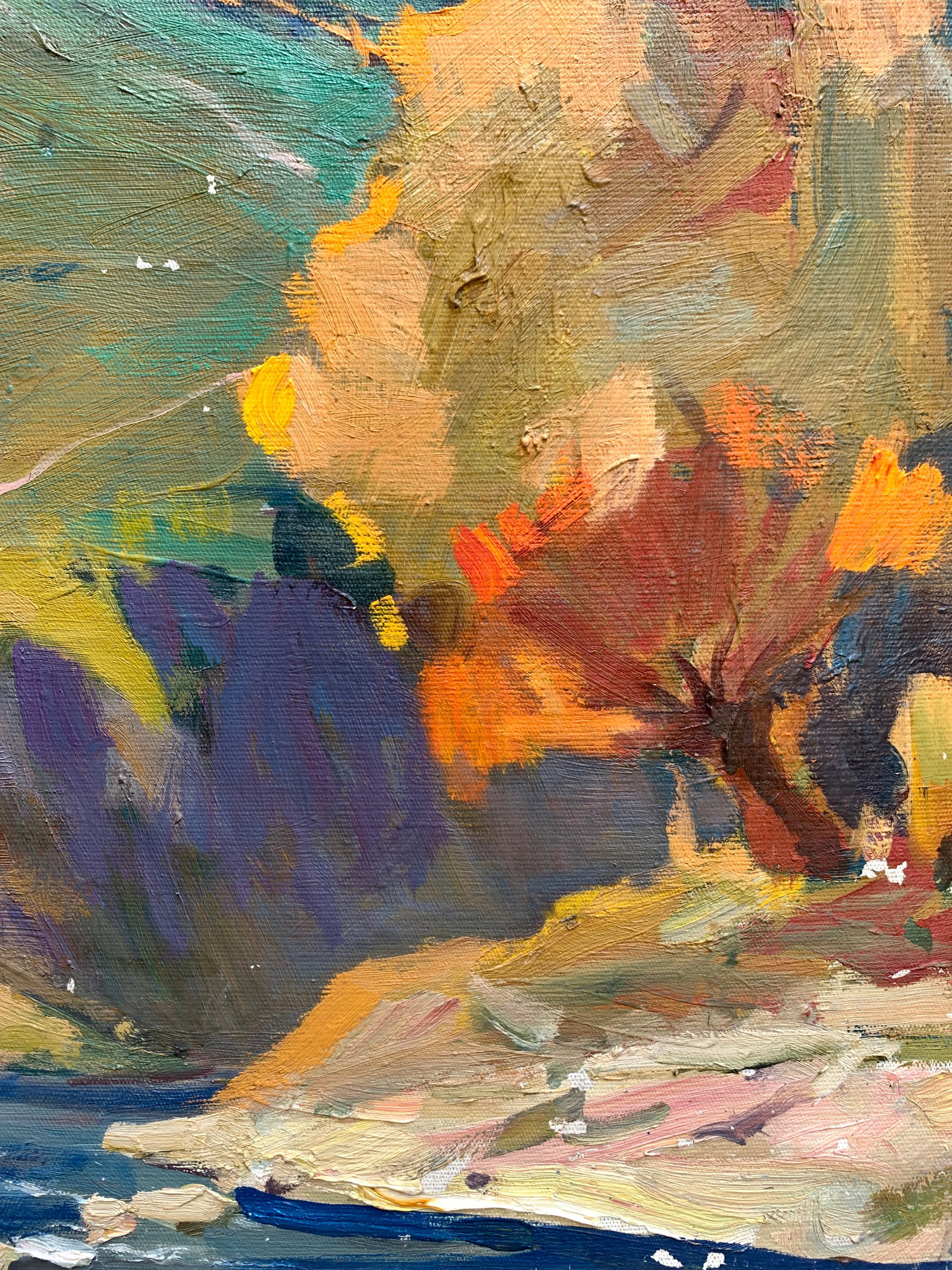 Oil painting Native land Bessaraba - 9