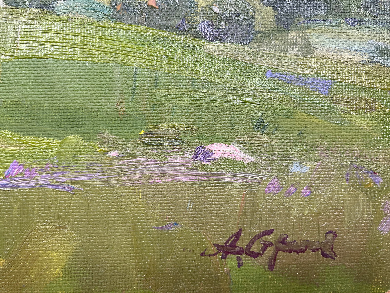 Oil painting Foothills of Crimea Strelov A. - 9
