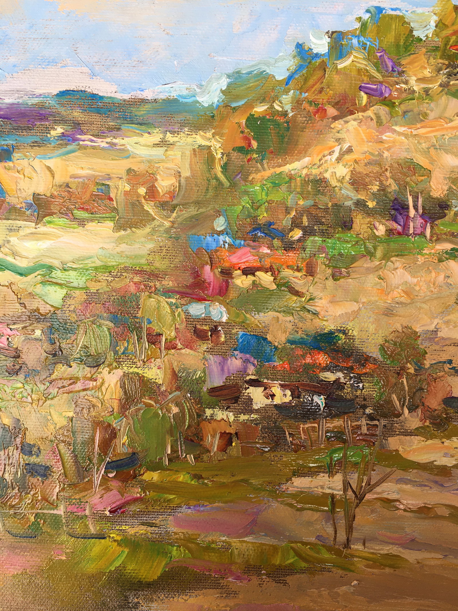Oil painting Autumn Sergey Ivanovich Animov - 4