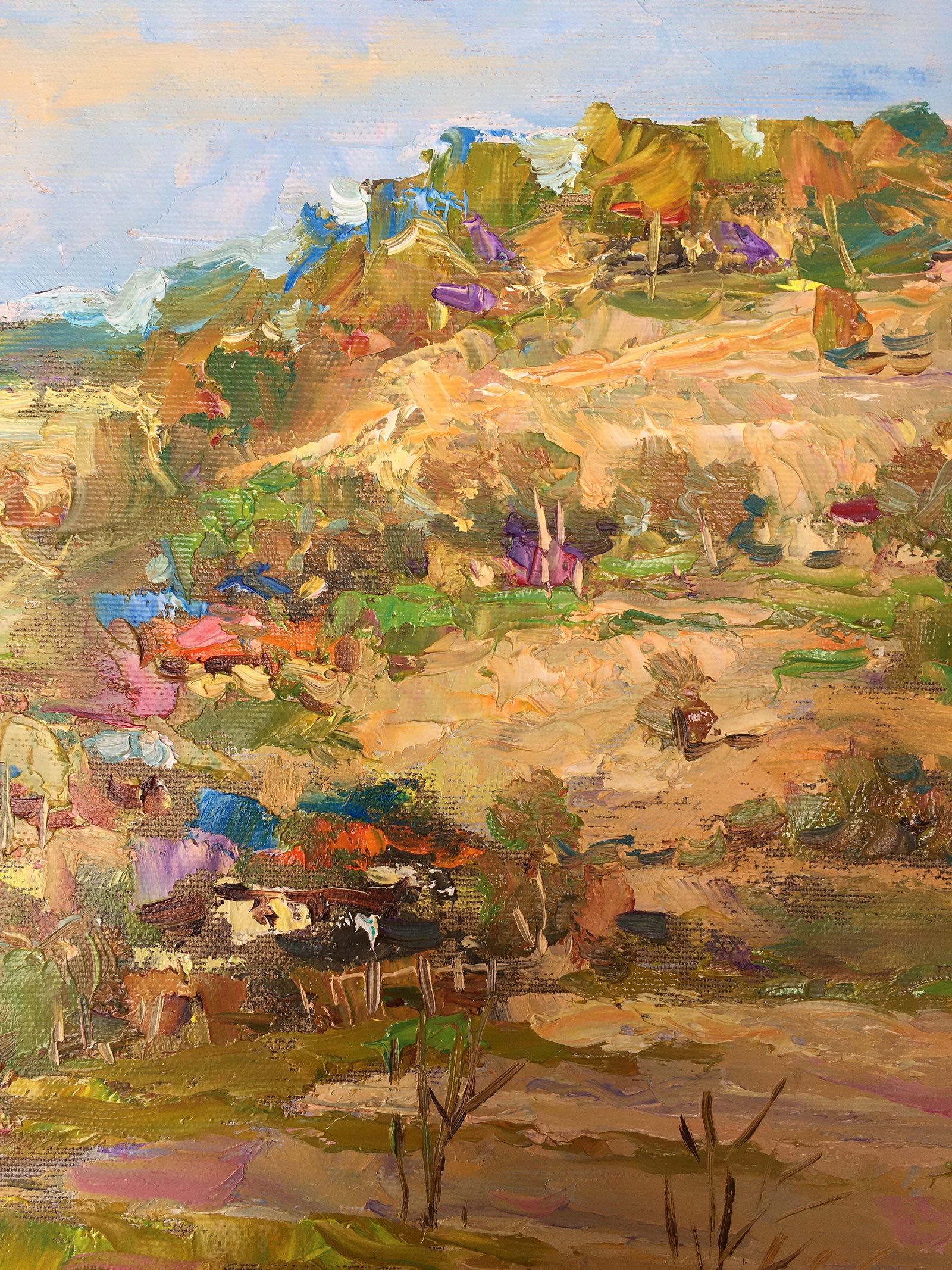 Oil painting Autumn Sergey Ivanovich Animov - 5