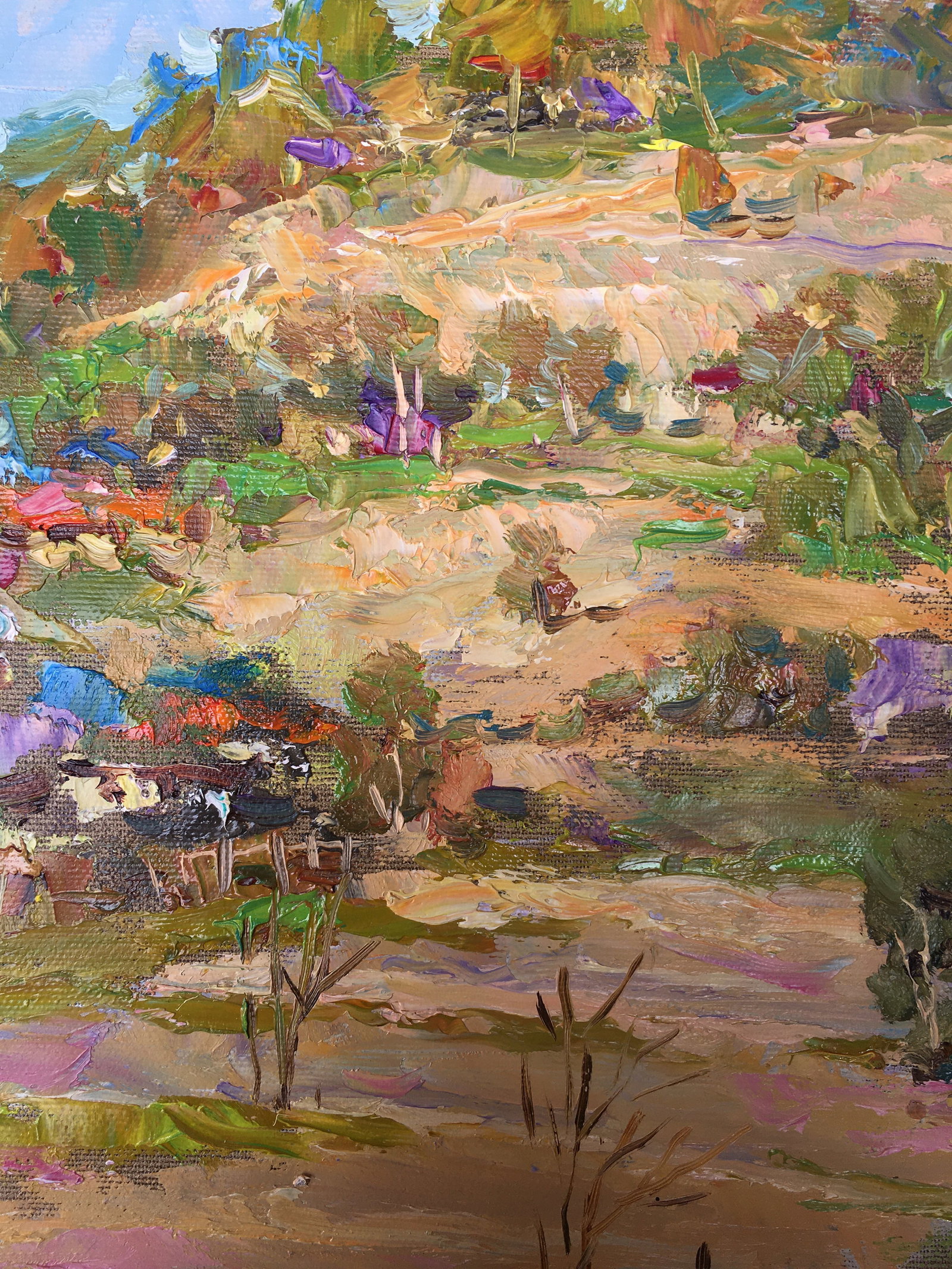 Oil painting Autumn Sergey Ivanovich Animov - 6