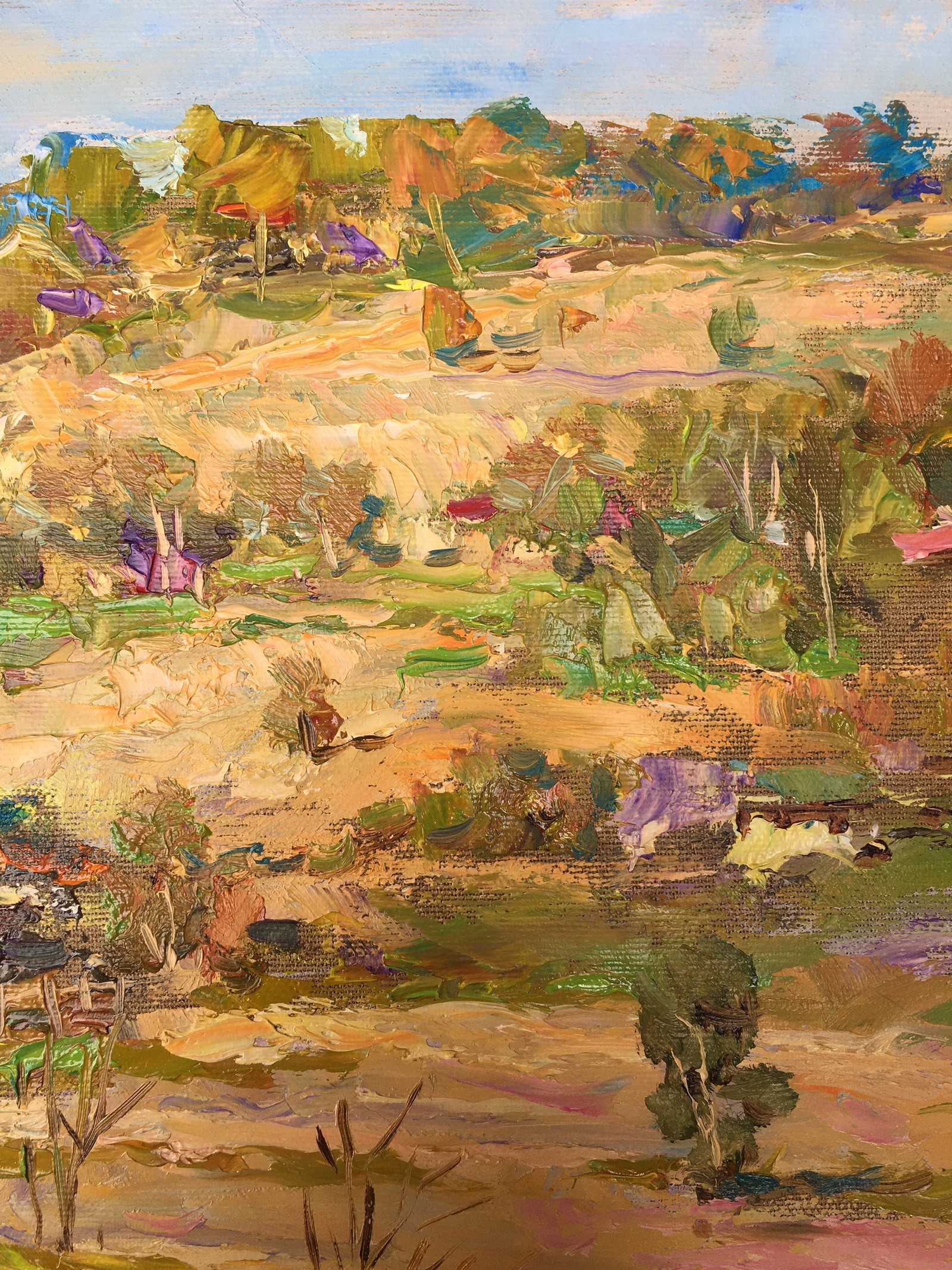 Oil painting Autumn Sergey Ivanovich Animov - 7