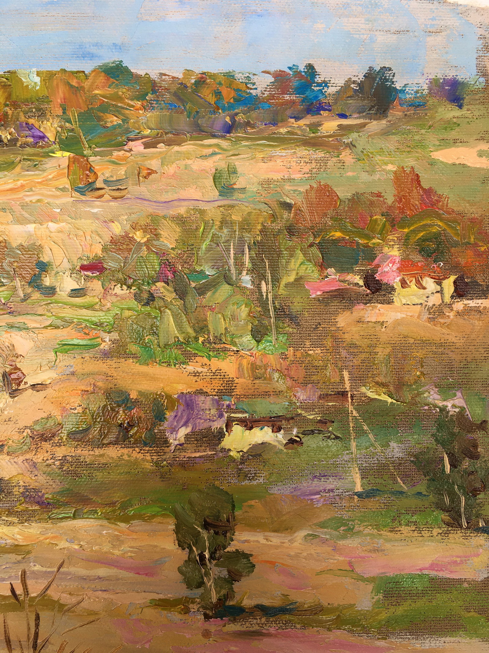Oil painting Autumn Sergey Ivanovich Animov - 8
