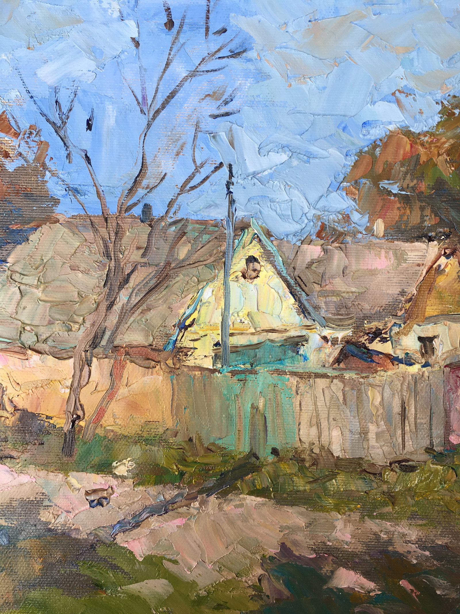 Oil painting October Sergey Ivanovich Animov - 3