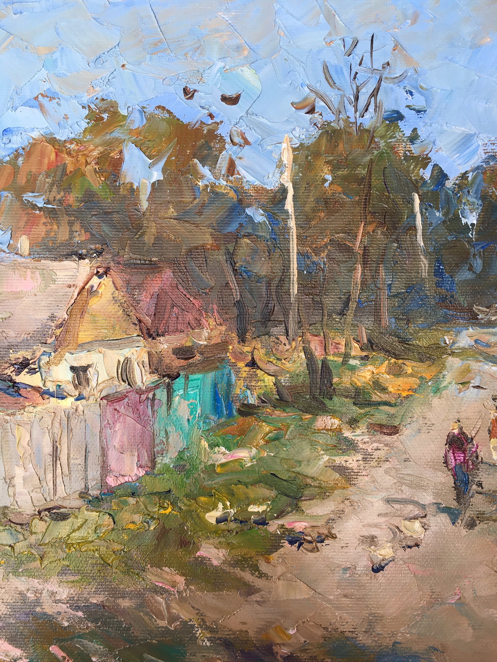 Oil painting October Sergey Ivanovich Animov - 7