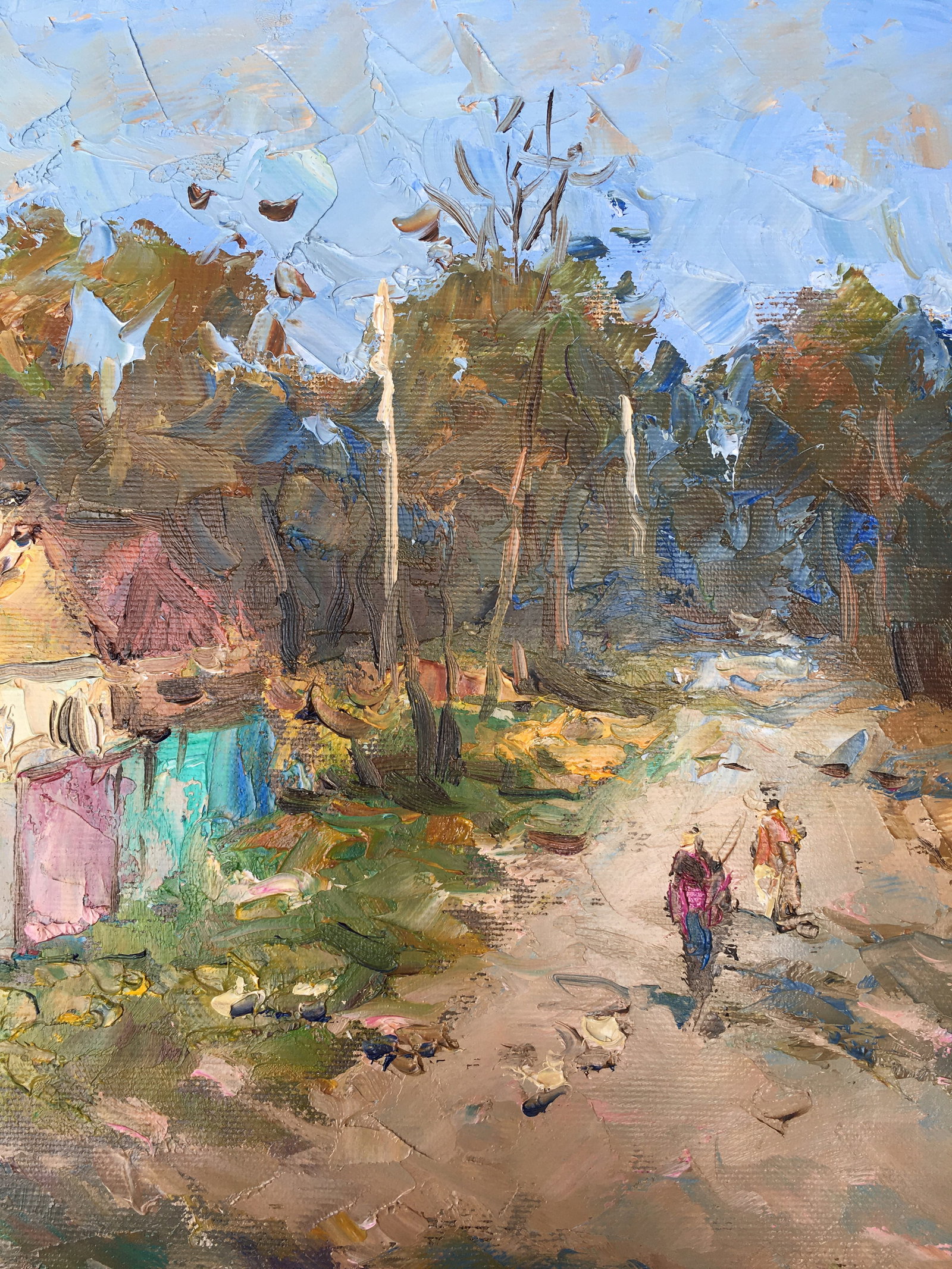 Oil painting October Sergey Ivanovich Animov - 8