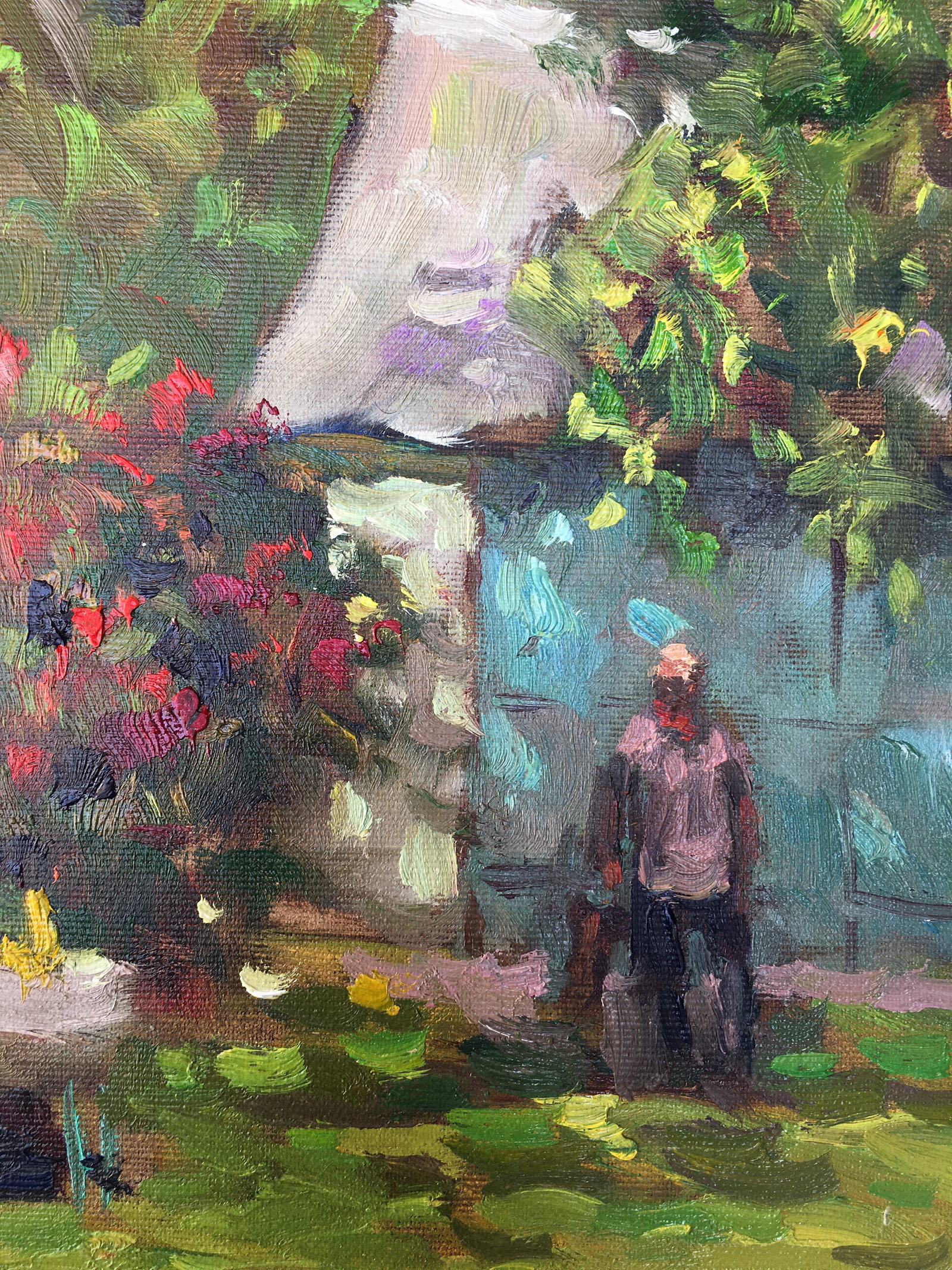 Oil painting Blooming May Sergey Ivanovich Animov - 10