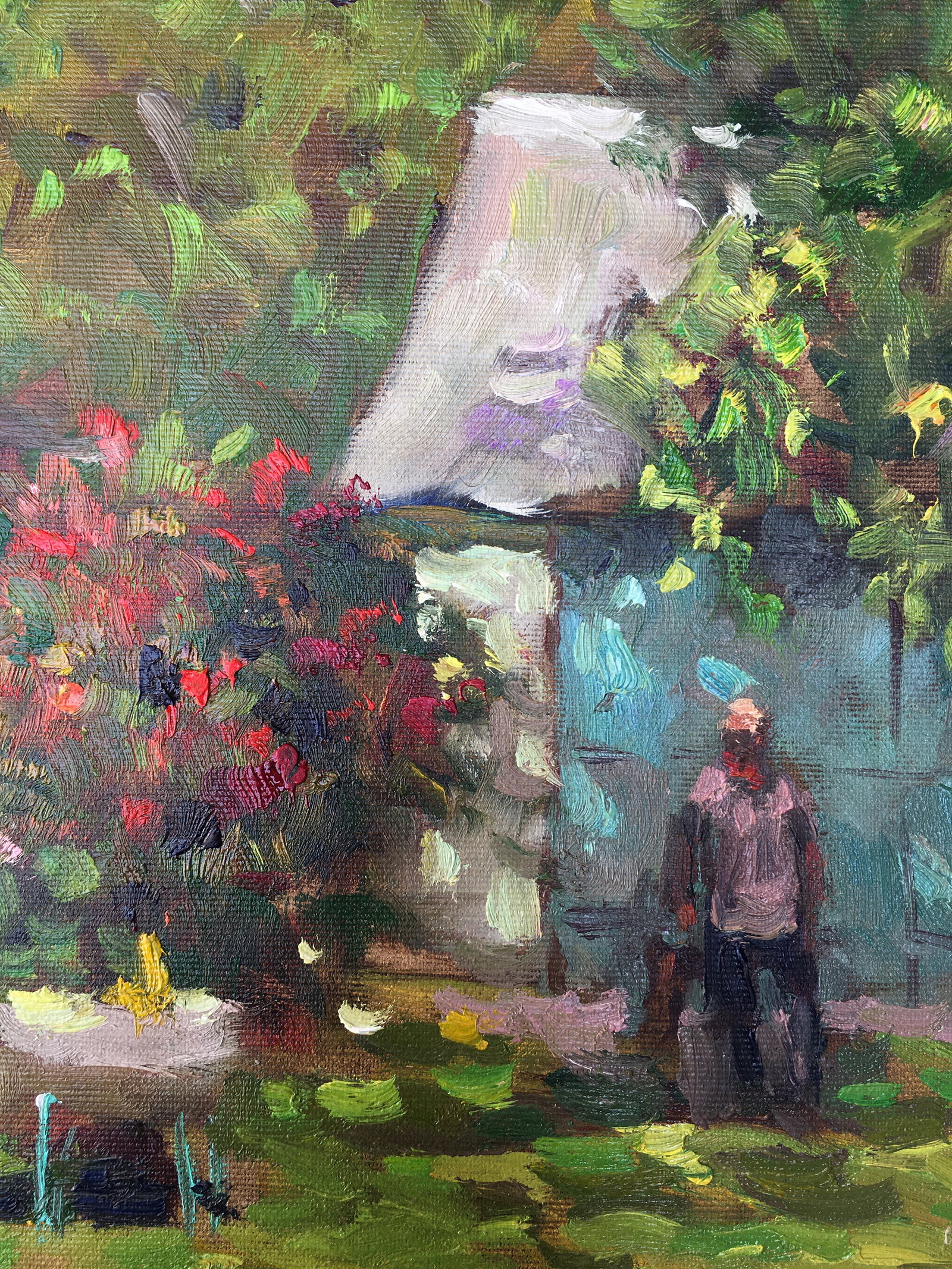Oil painting Blooming May Sergey Ivanovich Animov - 8
