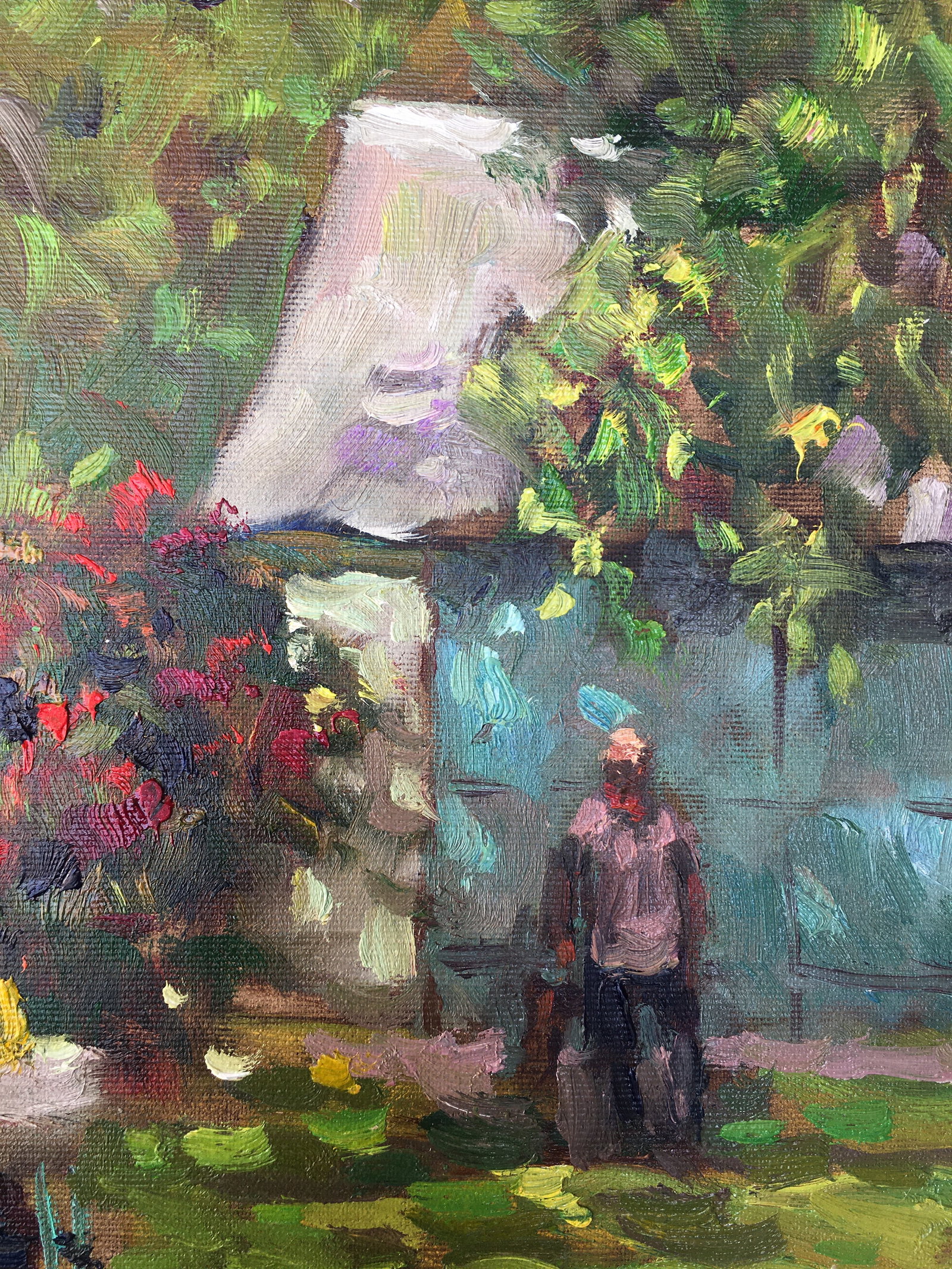Oil painting Blooming May Sergey Ivanovich Animov - 9