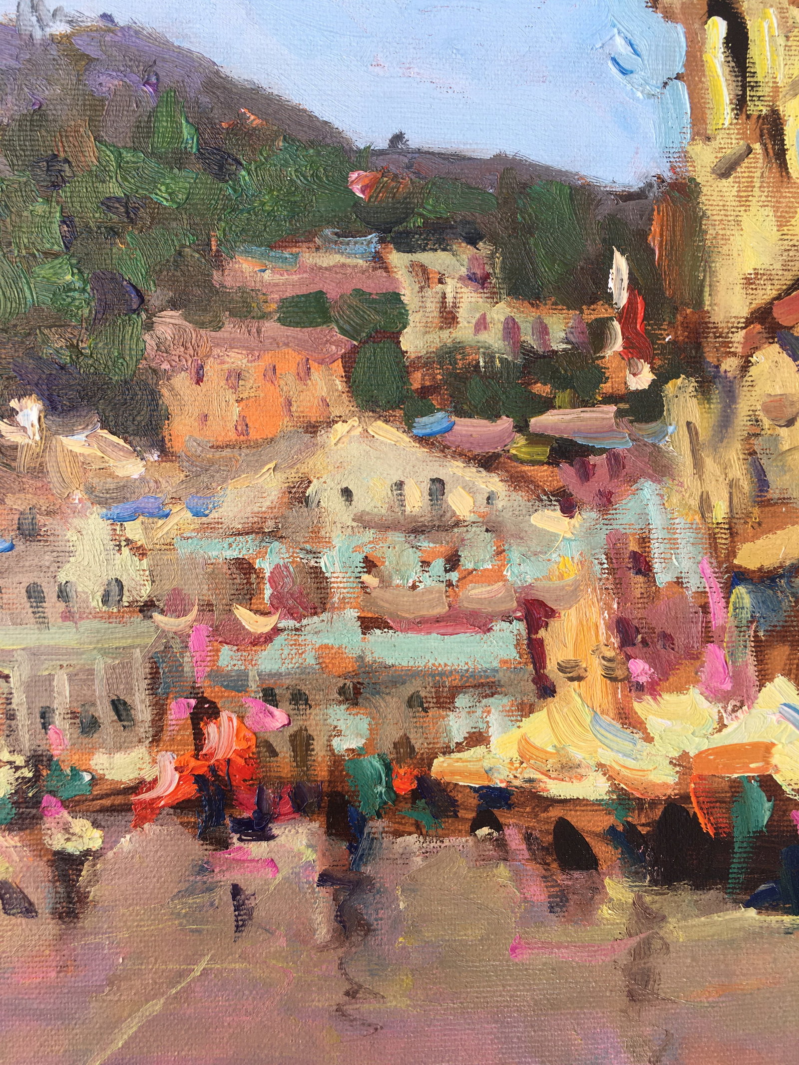 Oil painting Southern City Sergey Ivanovich Animov - 10
