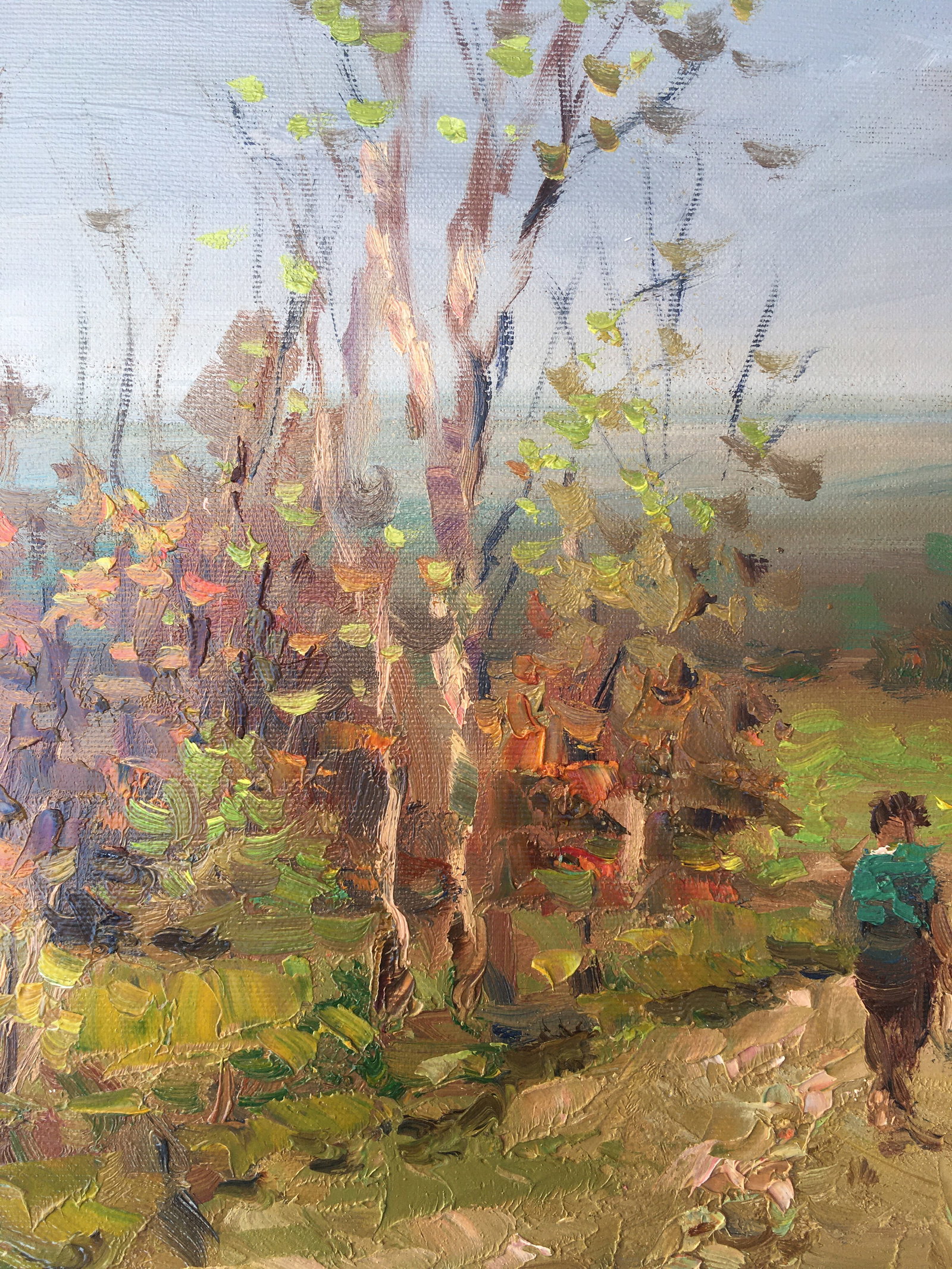 Oil painting Road to home Sergey Ivanovich Animov - 3