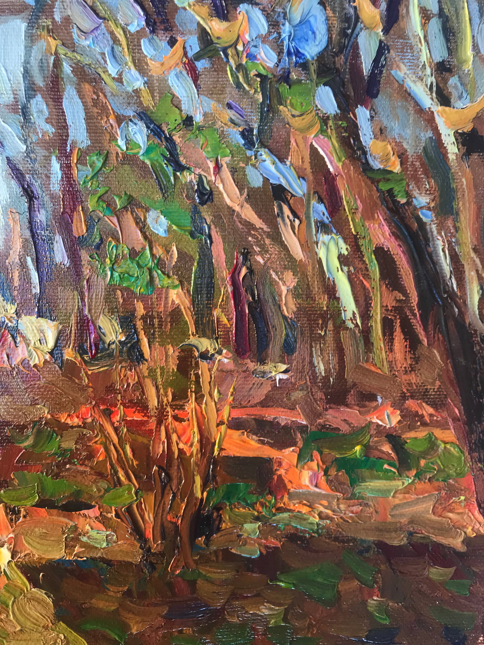 Oil painting Old Garden Sergey Ivanovich Animov - 10