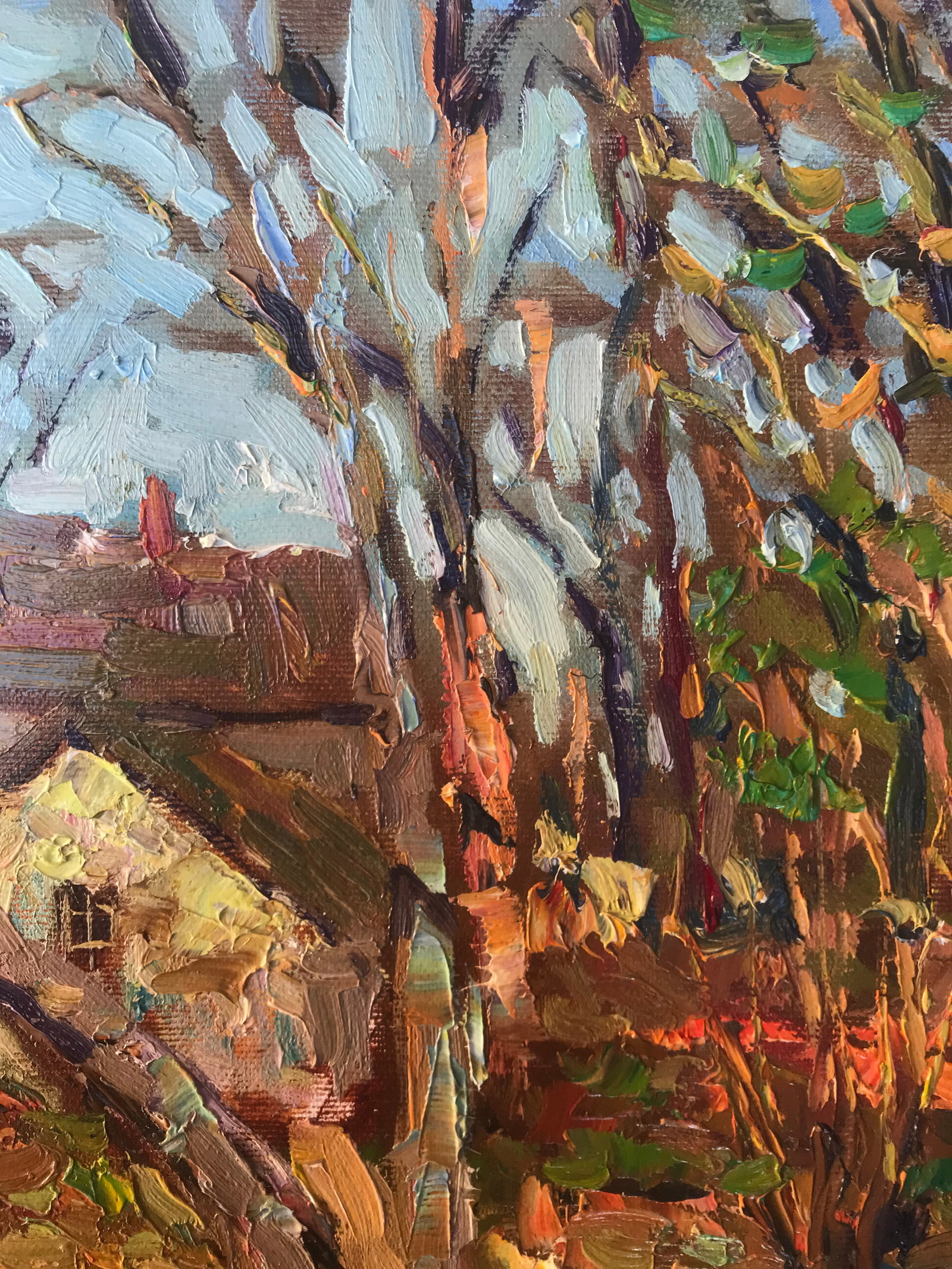 Oil painting Old Garden Sergey Ivanovich Animov - 7
