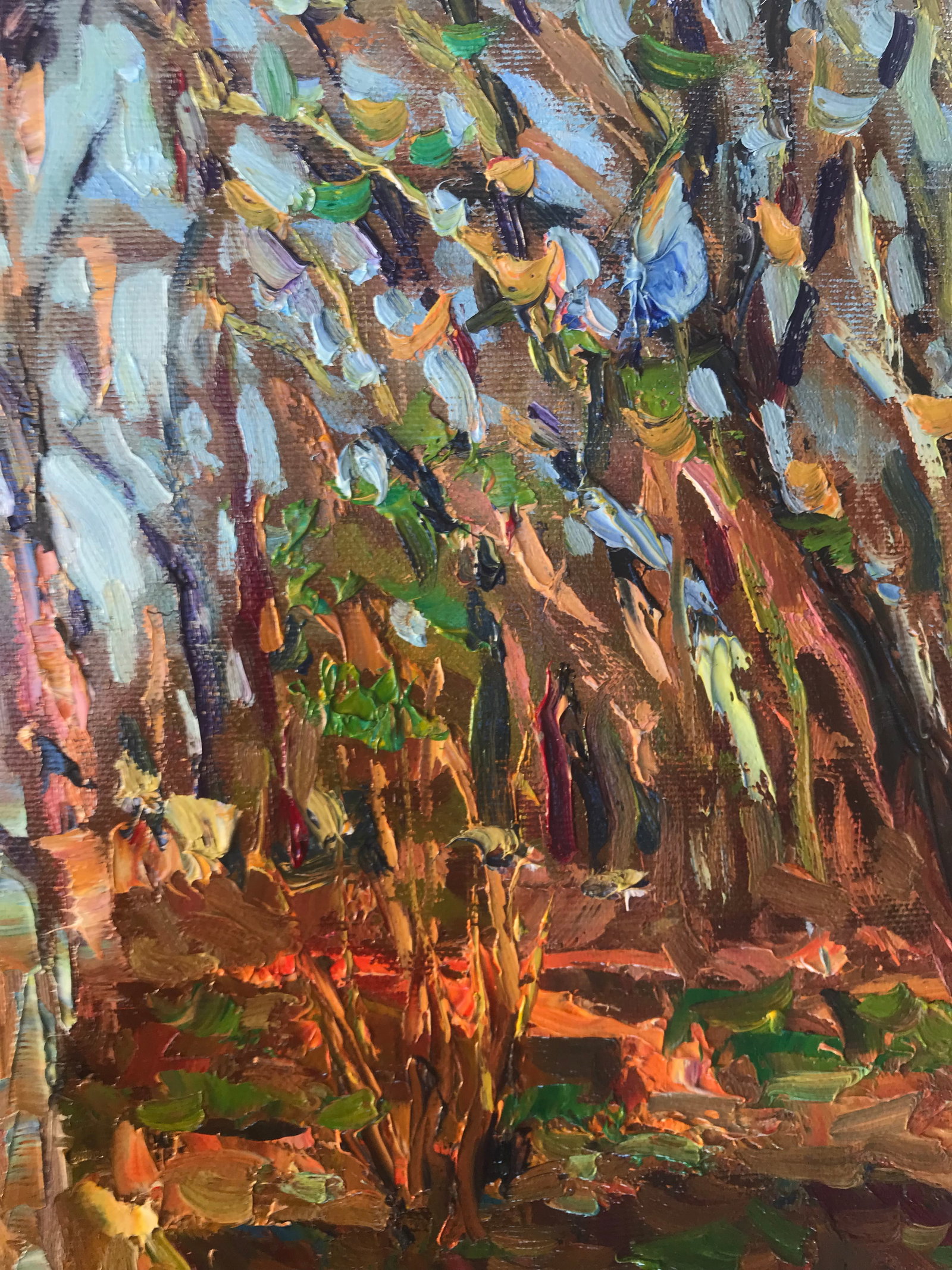 Oil painting Old Garden Sergey Ivanovich Animov - 9
