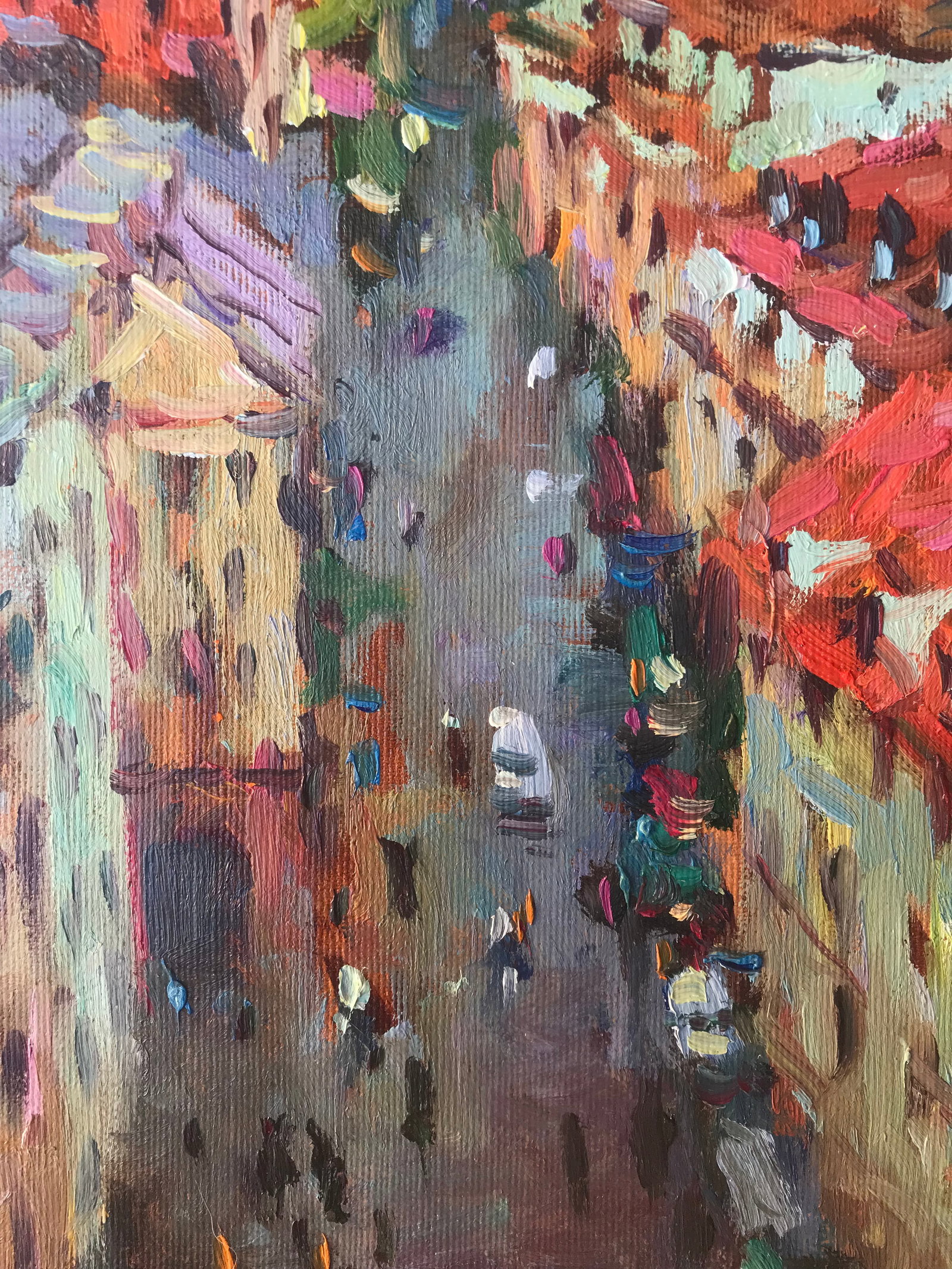 Oil painting Cityscape Sergey Ivanovich Animov - 10