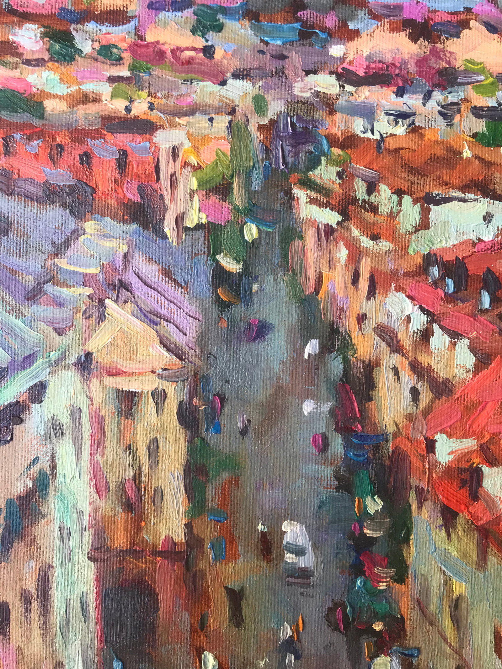 Oil painting Cityscape Sergey Ivanovich Animov - 7